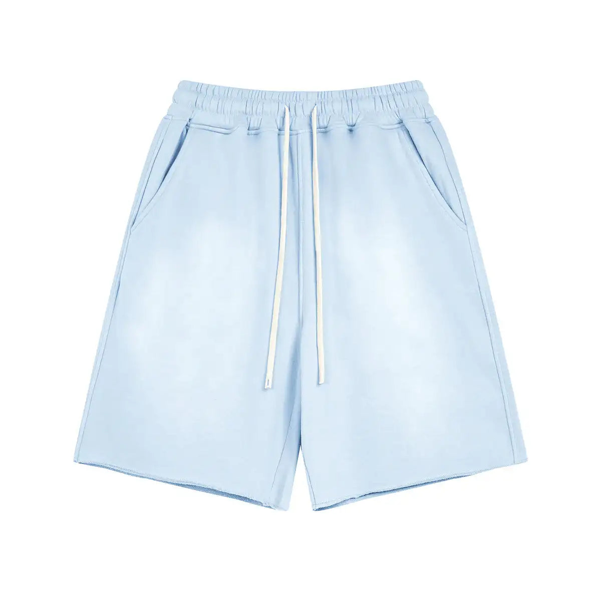 OFF CULTURE WASHED SHORTS - Light Blue - Off Culture