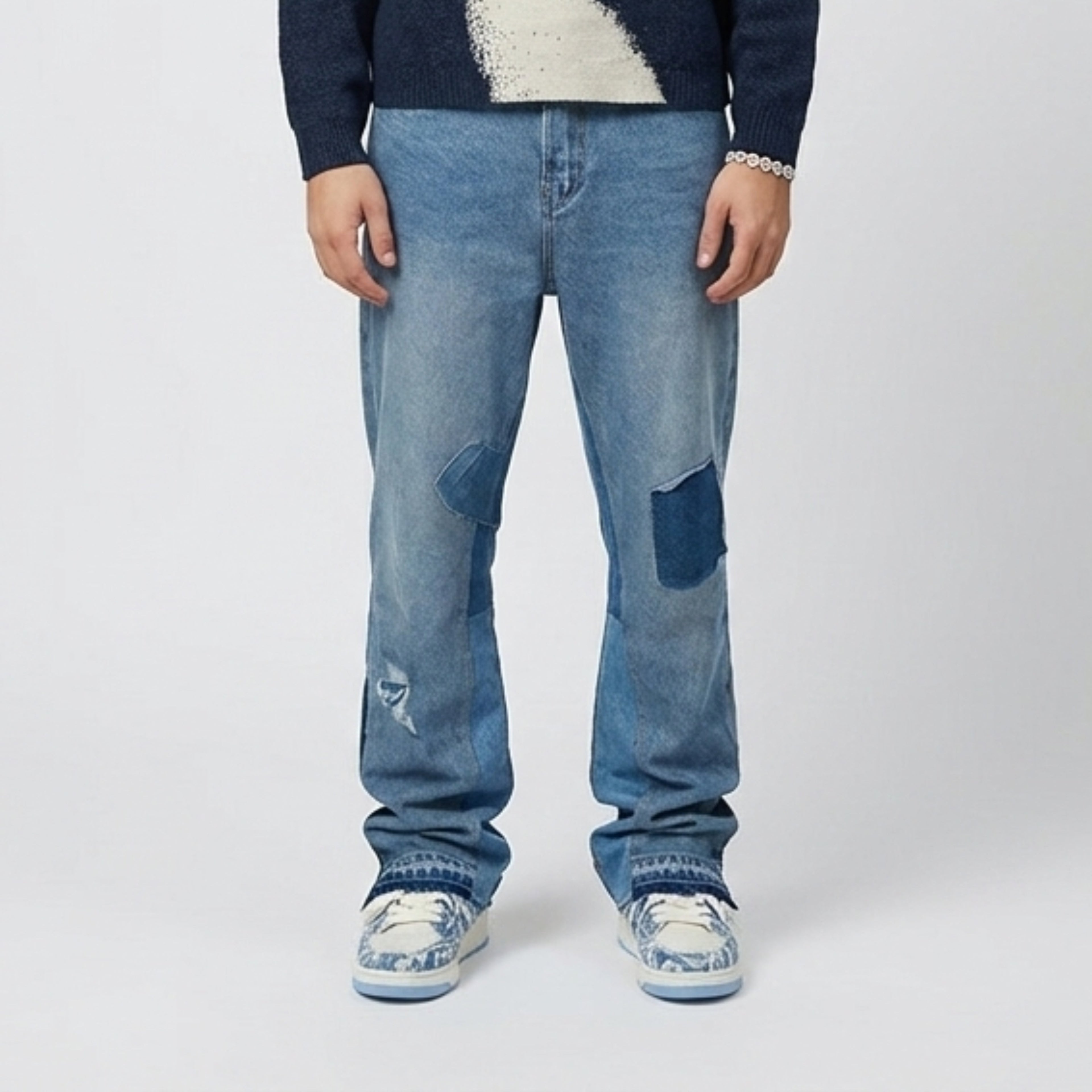 NIVORO - FLARED DENIM