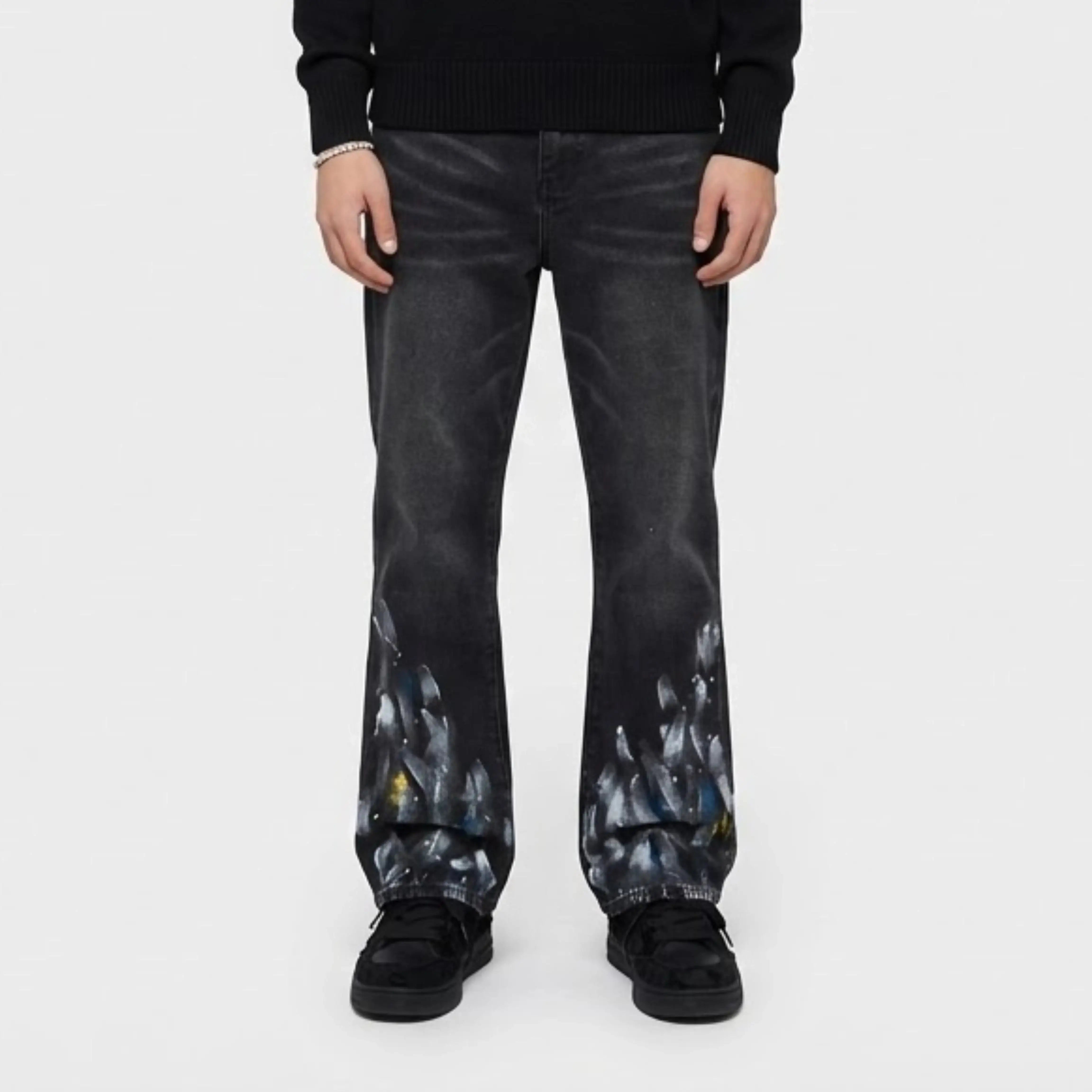 LEON - FLARED DENIM - Off Culture