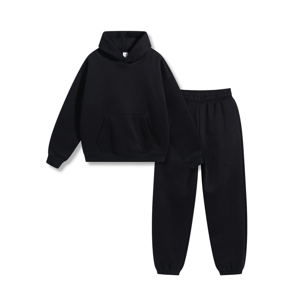 OFF CULTURE HOODED TRACKSUIT - Black - Off Culture