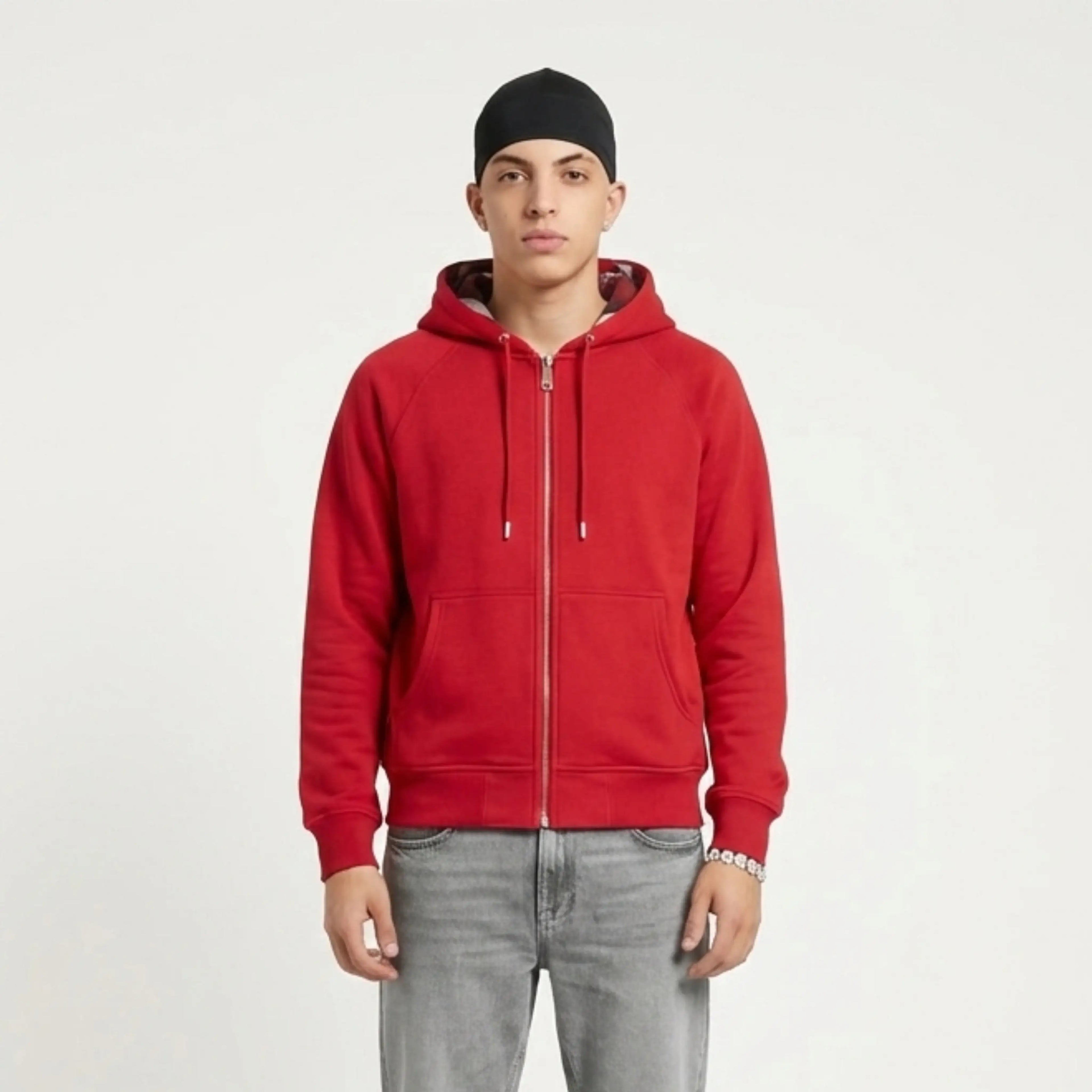 CHEQUER – ZIP HOODIE - Off Culture