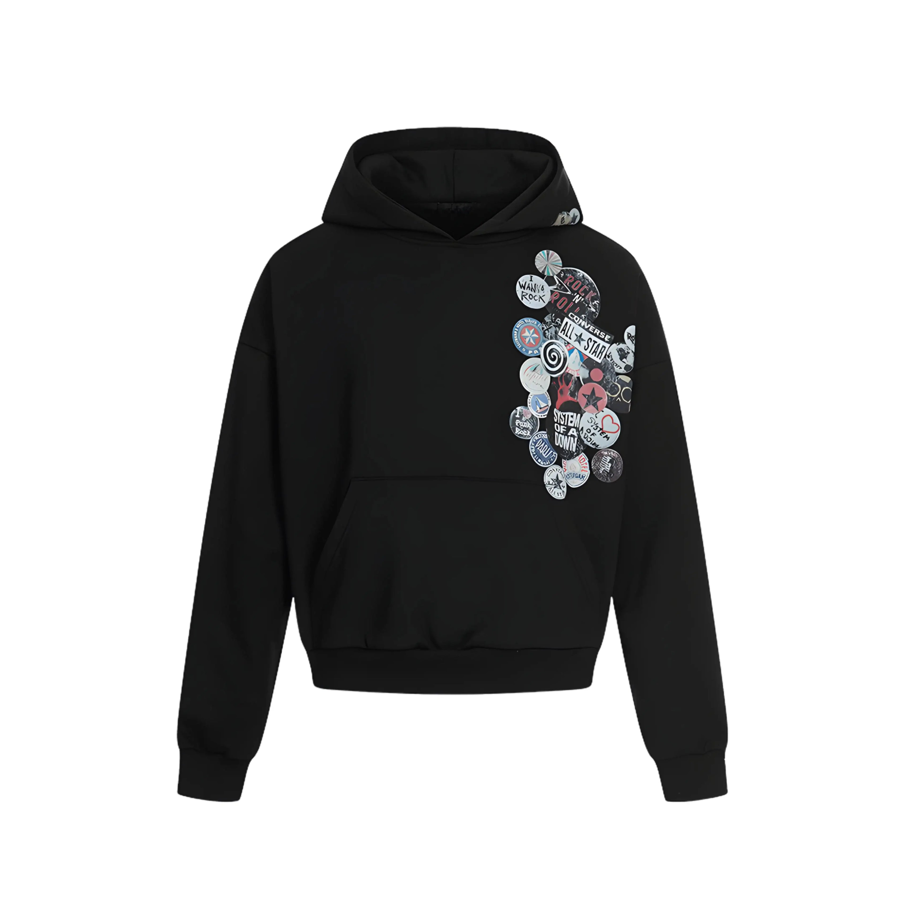 RIVERO — HOODIE - Black - Off Culture