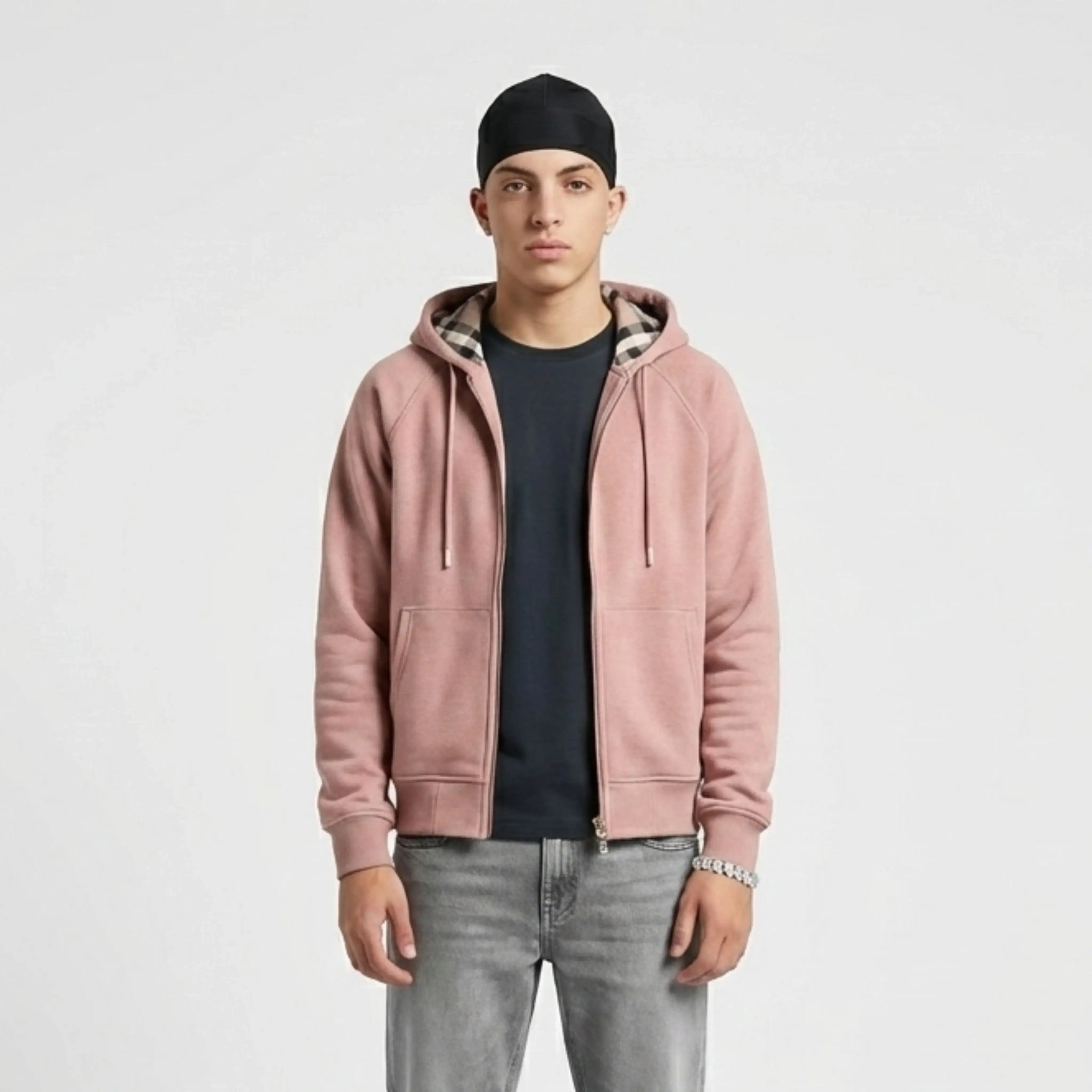 CHEQUER – ZIP HOODIE - Off Culture