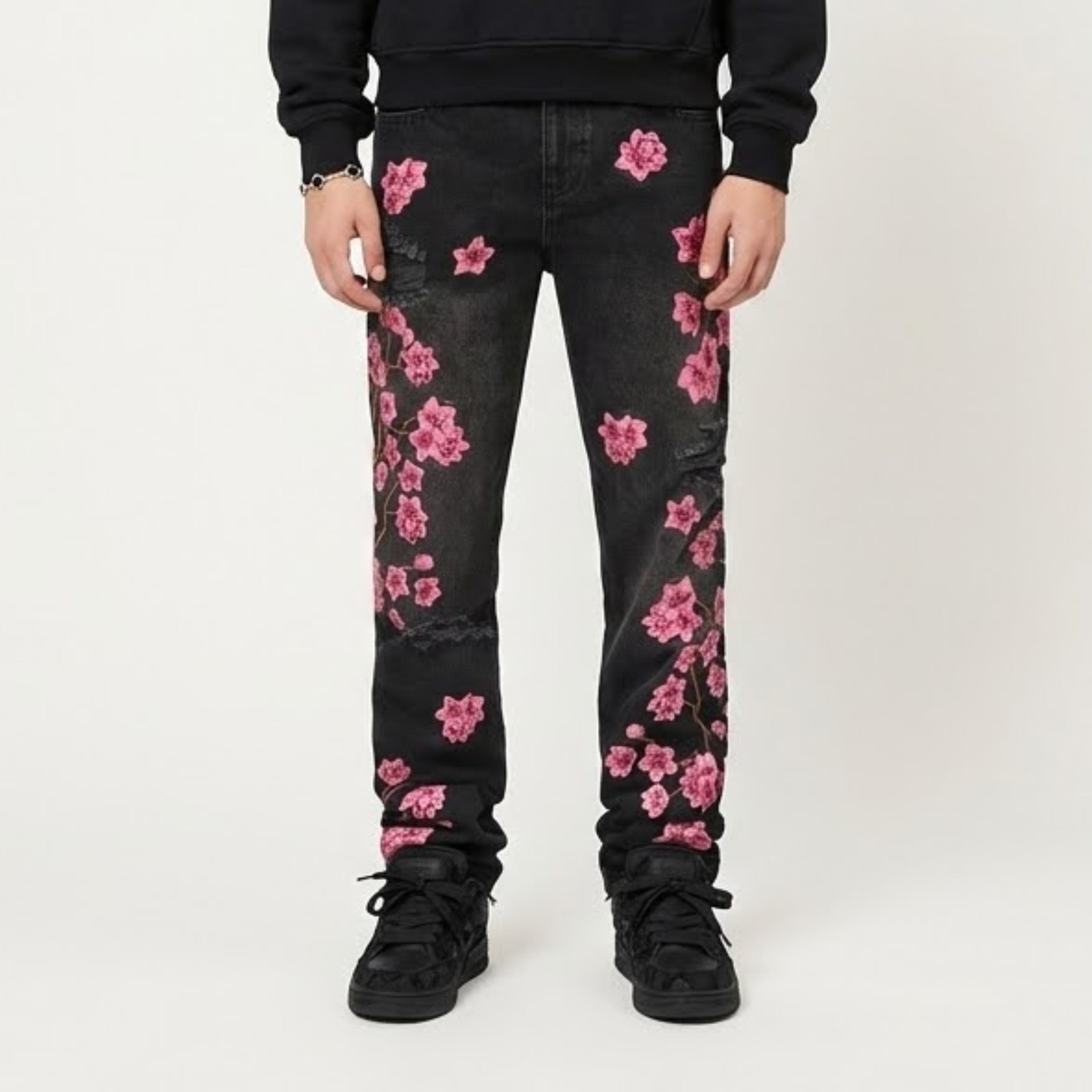 ROSES BLACK - JEANS