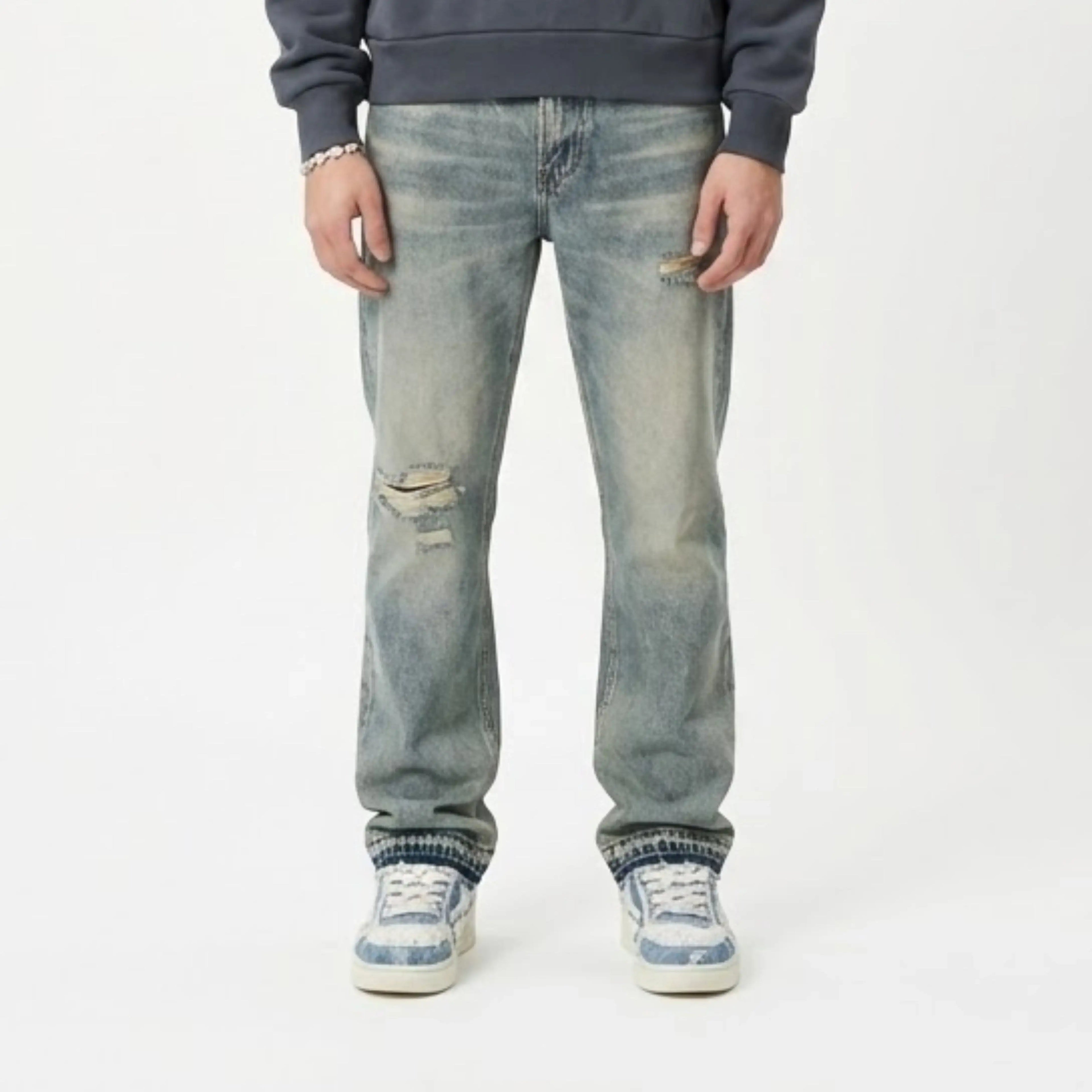 TORVO - WASHED JEANS - Off Culture