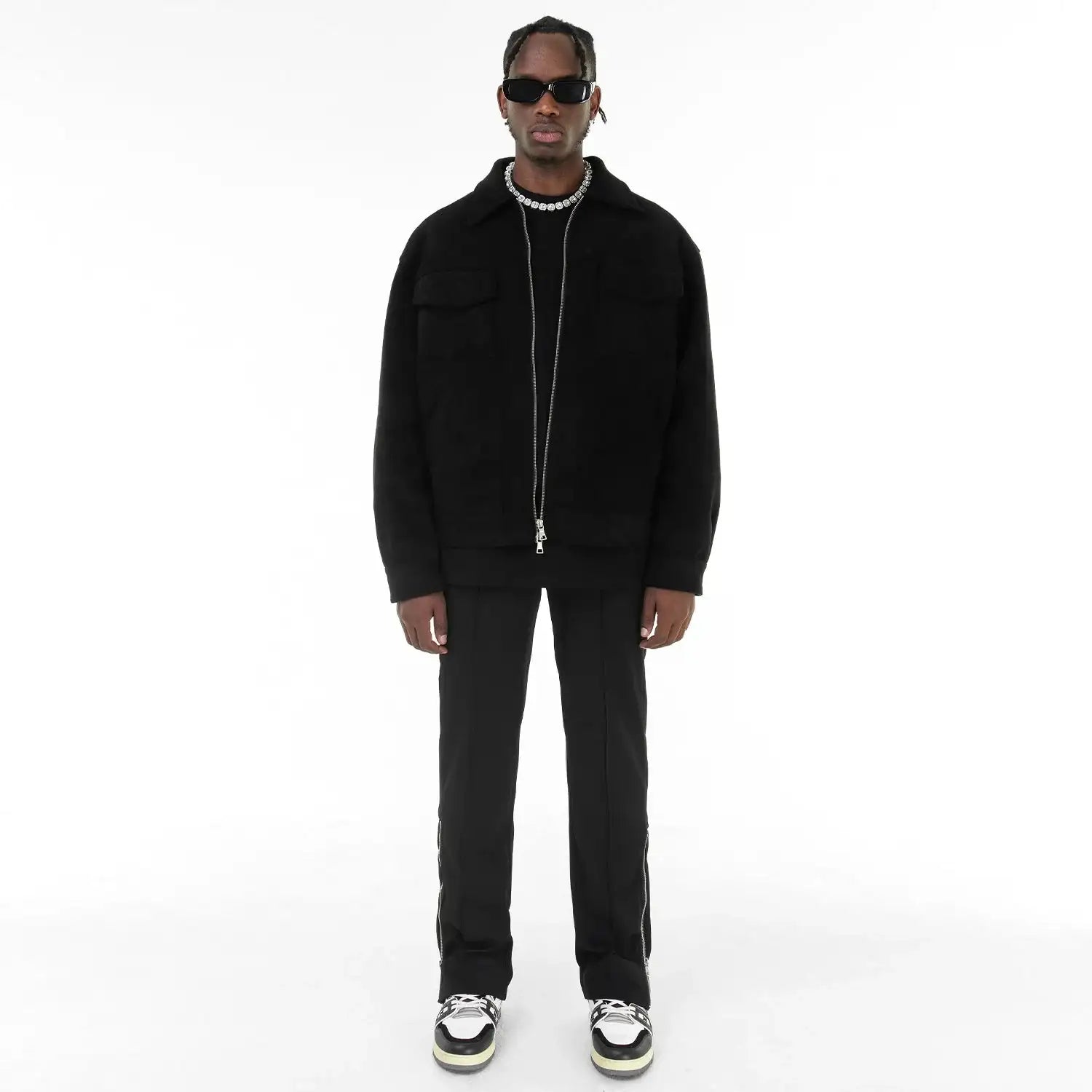 MUKHTAR - VELOUR JACKET - Off Culture