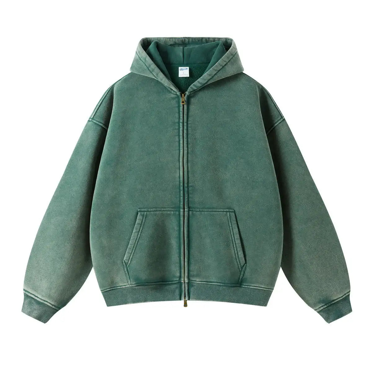 YOSHIKO - OVERSIZED ZIPPER - Dark Green - Off Culture