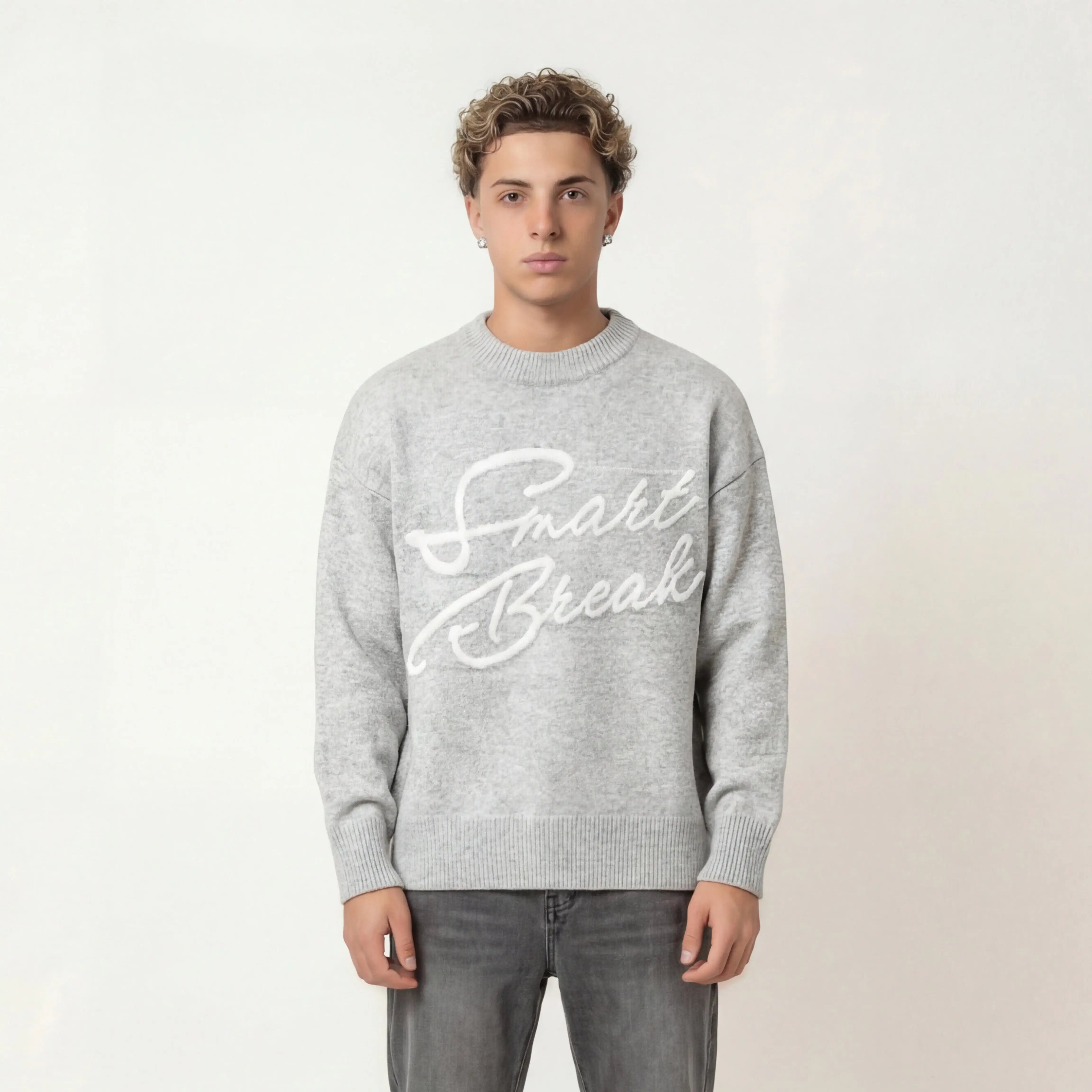 SMART BREAK – KNIT SWEATER - Off Culture