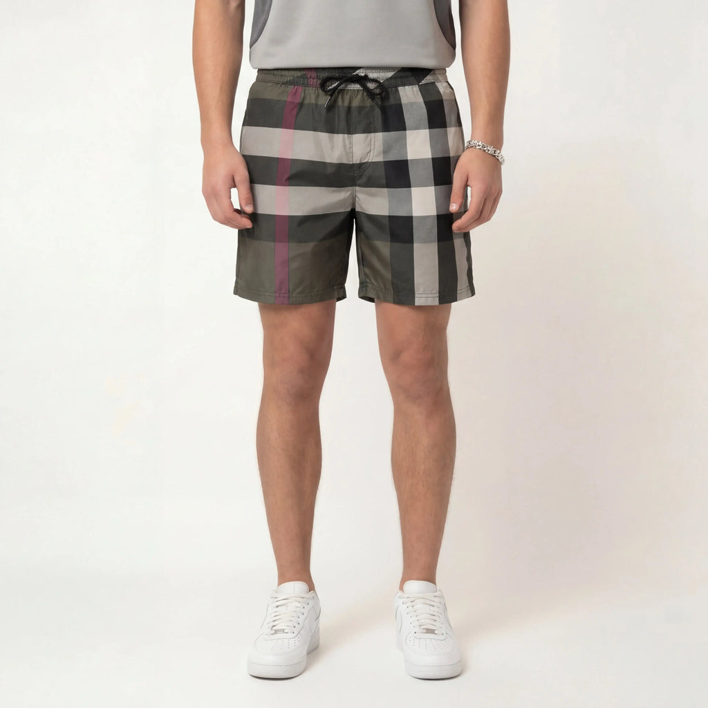 CHEQUERED - SHORTS DARK - Off Culture