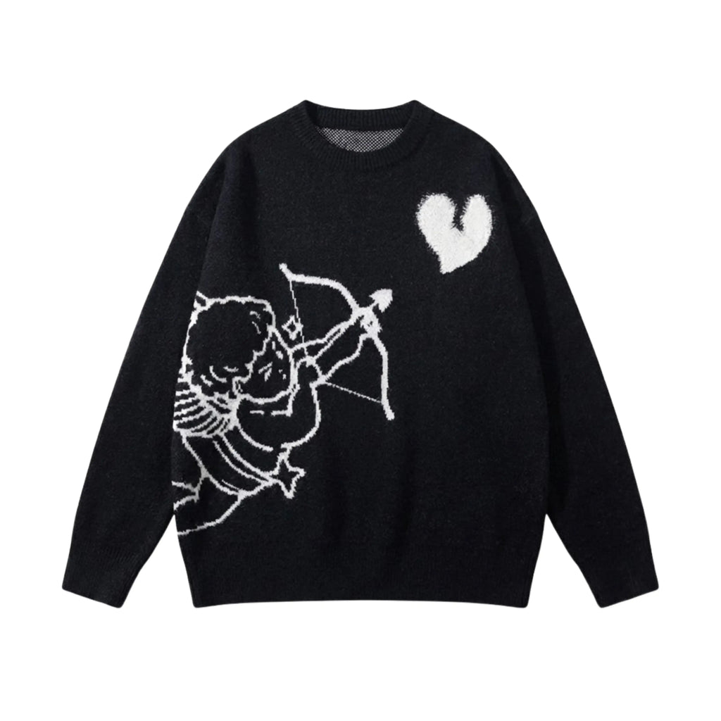 CUPID - SWEATER - Black - Off Culture