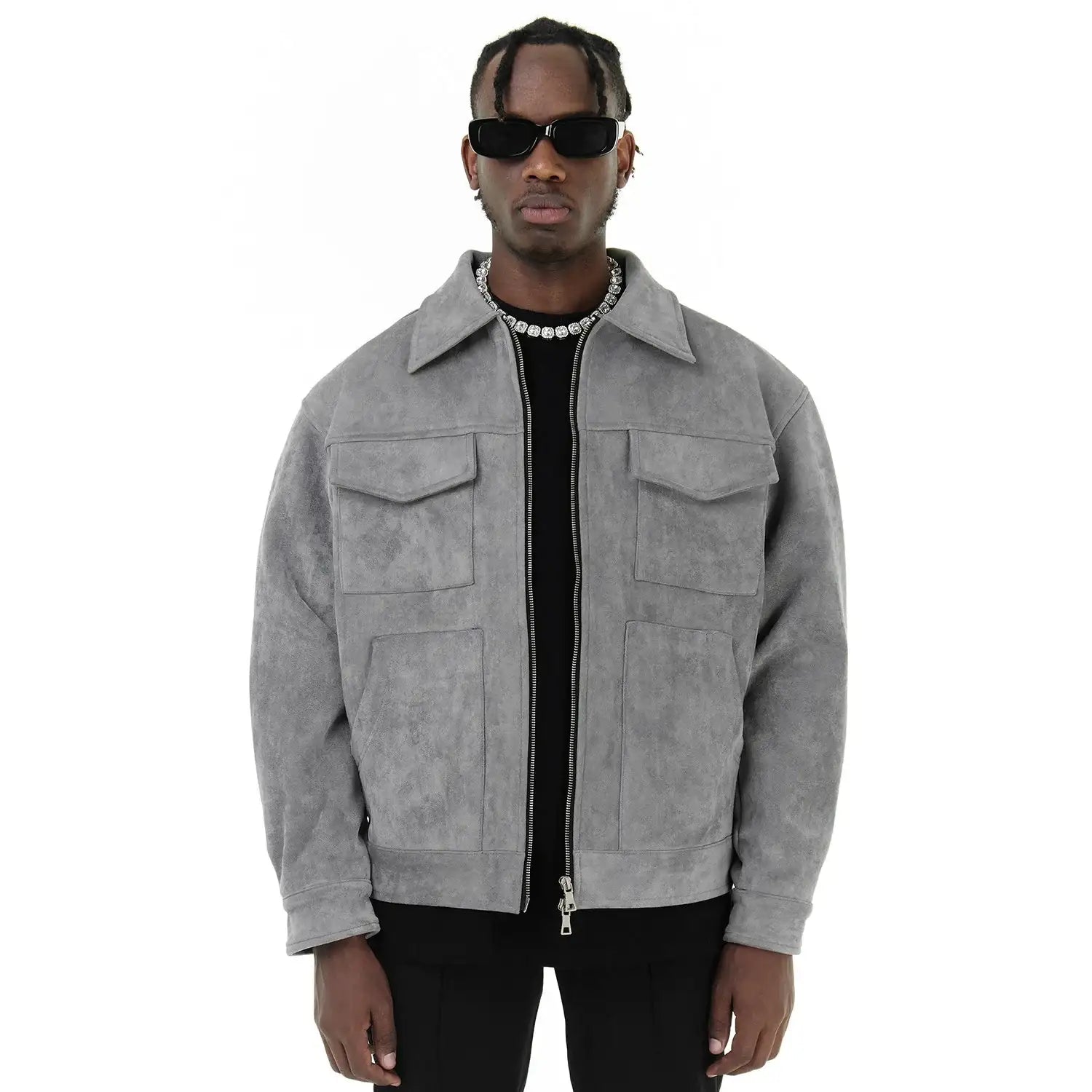 MUKHTAR - VELOUR JACKET - Off Culture