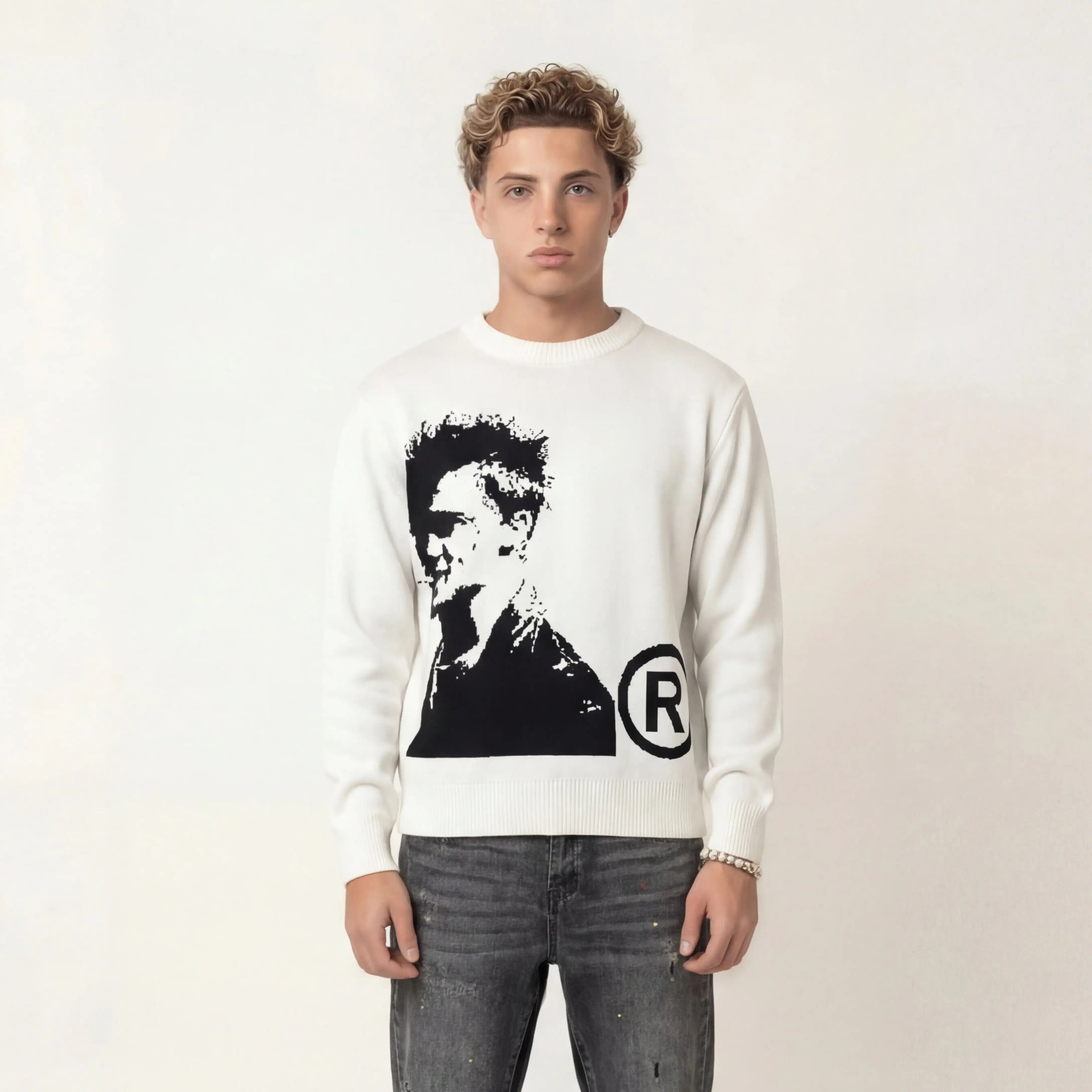 KAMIYAMI – KNITTED SWEATER - Off Culture