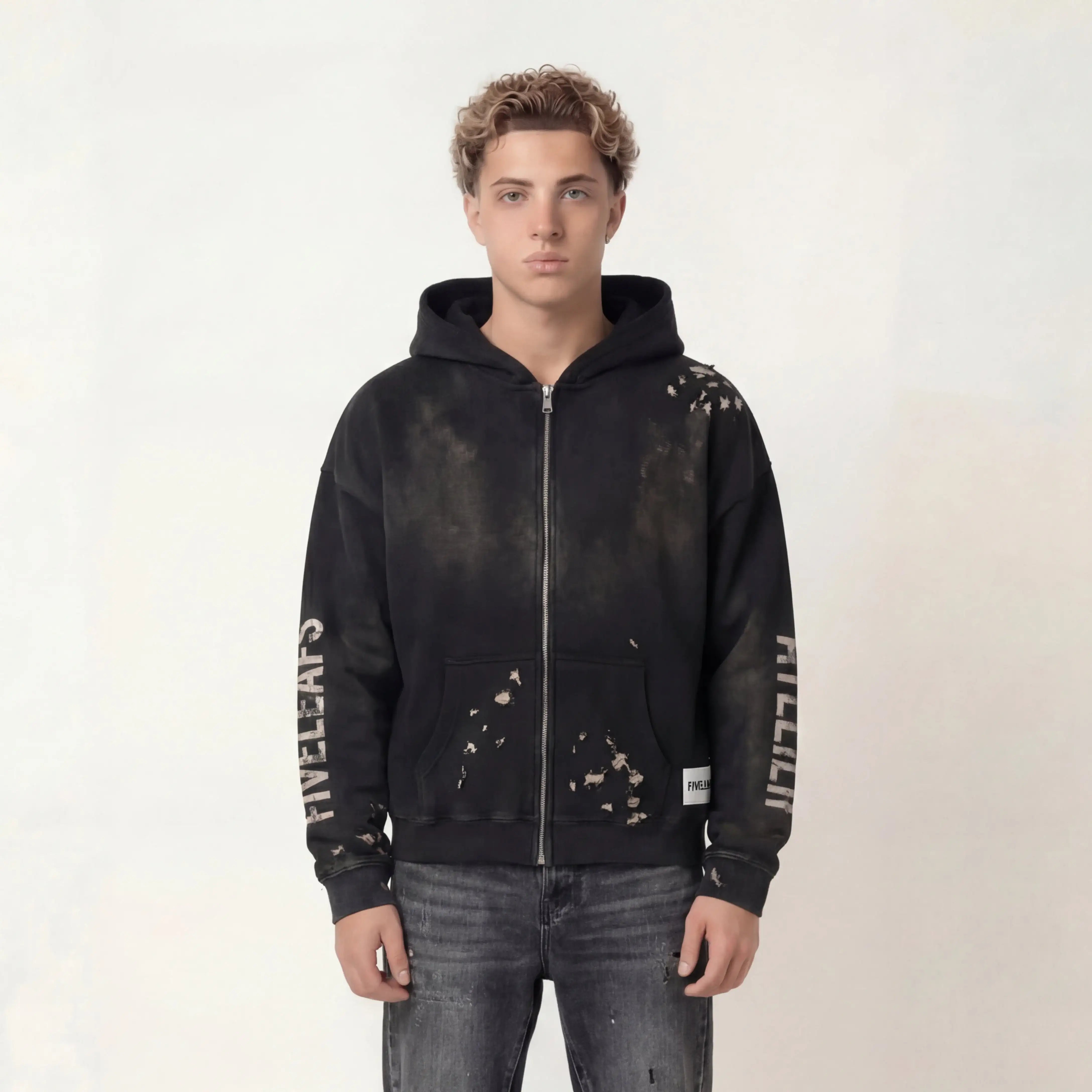 DISTRESS CORE — HOODIE - Off Culture
