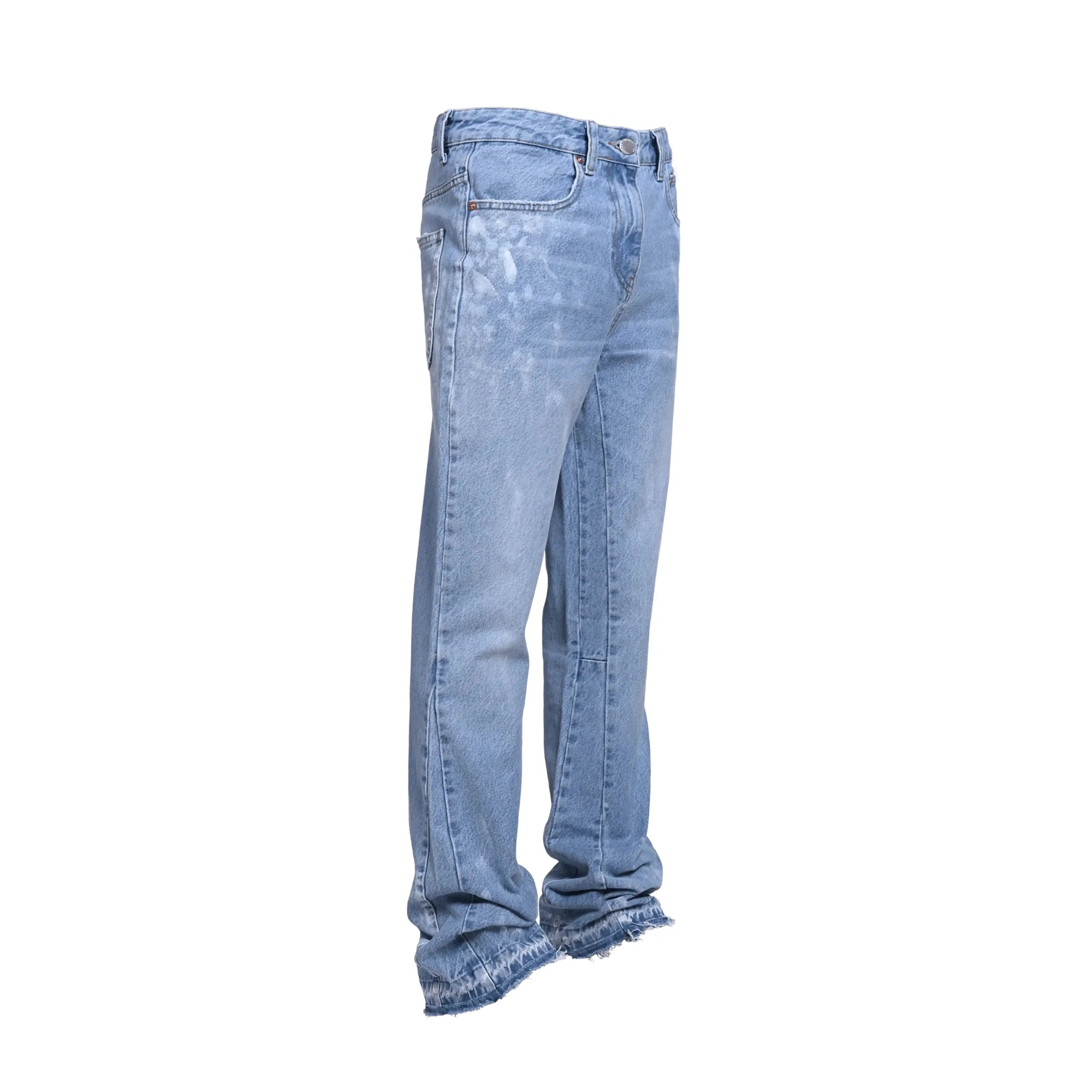 VORTICE - FLARED DENIM - Blue - Off Culture
