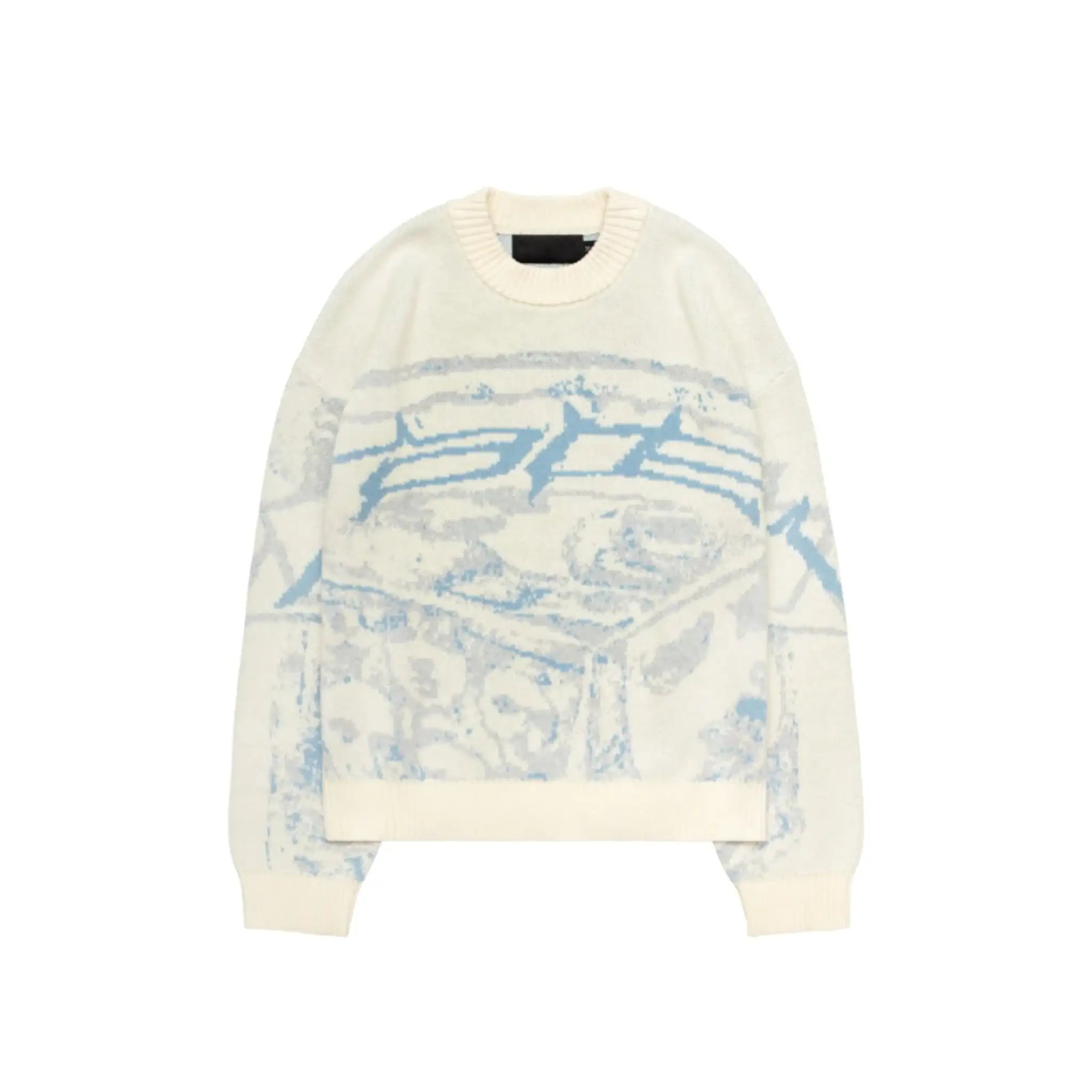 MUSEAU - KNITTED SWEATER - White - Off Culture