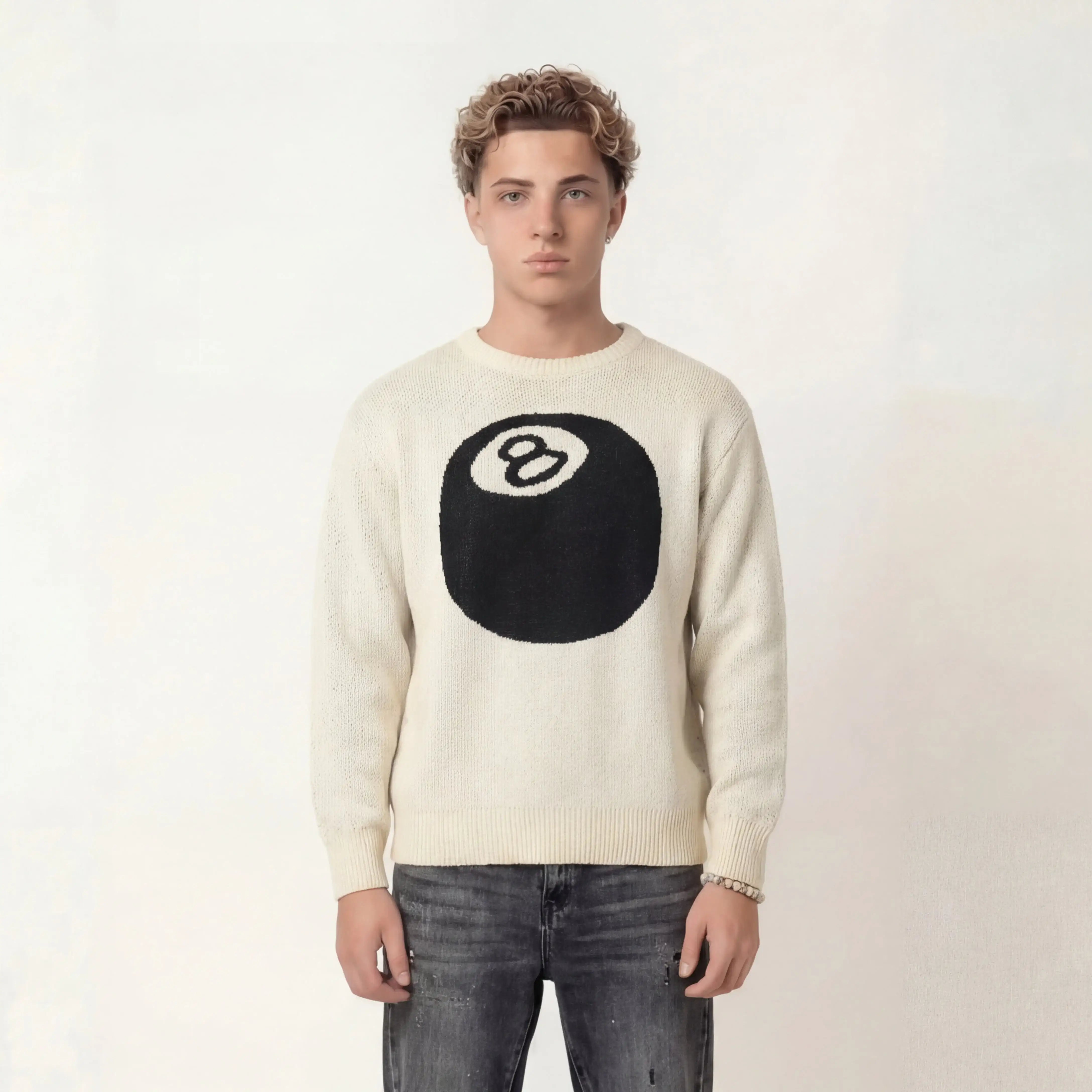EIGHTBALL – KNIT SWEATER - Off Culture