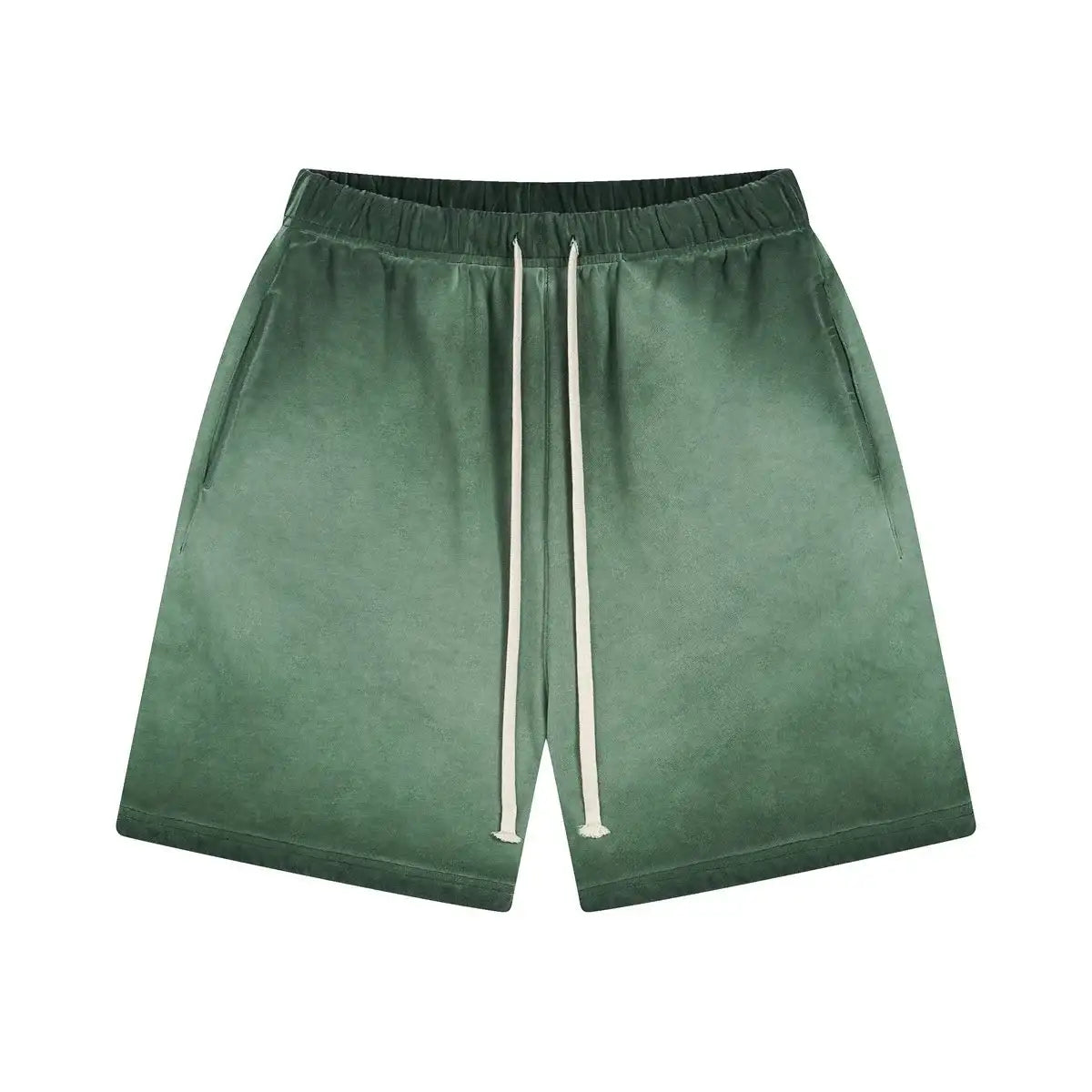 NOAH - WASHED SHORTS - Green - Off Culture