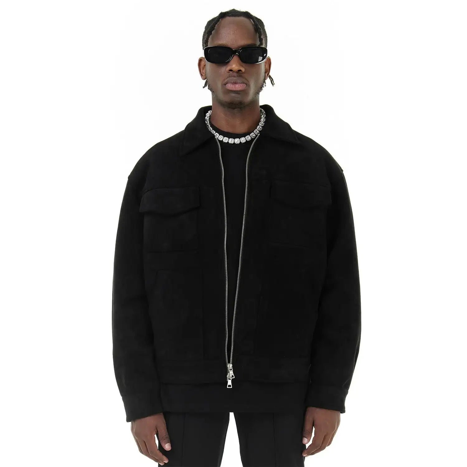 MUKHTAR - VELOUR JACKET - Off Culture