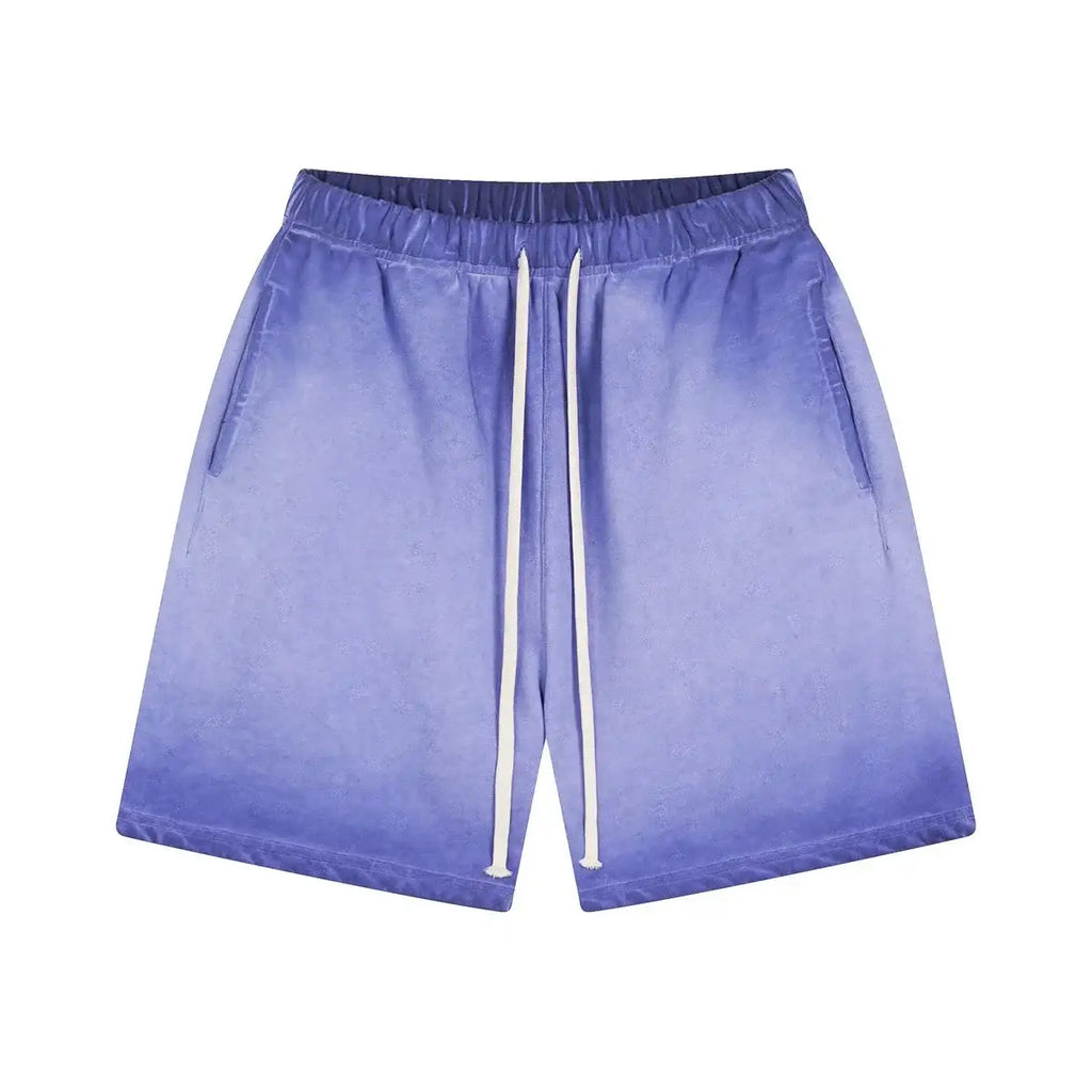 INDIGO - WASHED SHORTS - Purple - Off Culture