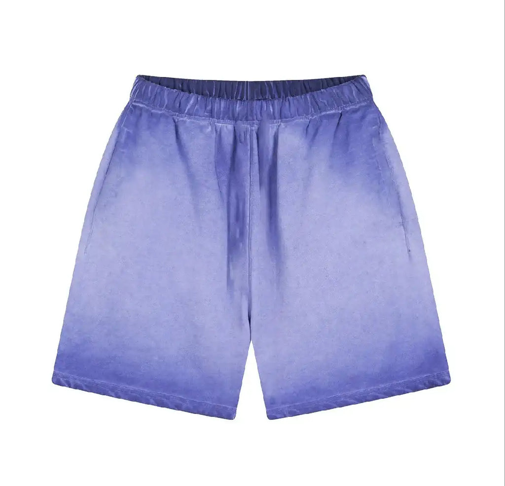INDIGO - WASHED SHORTS - Off Culture