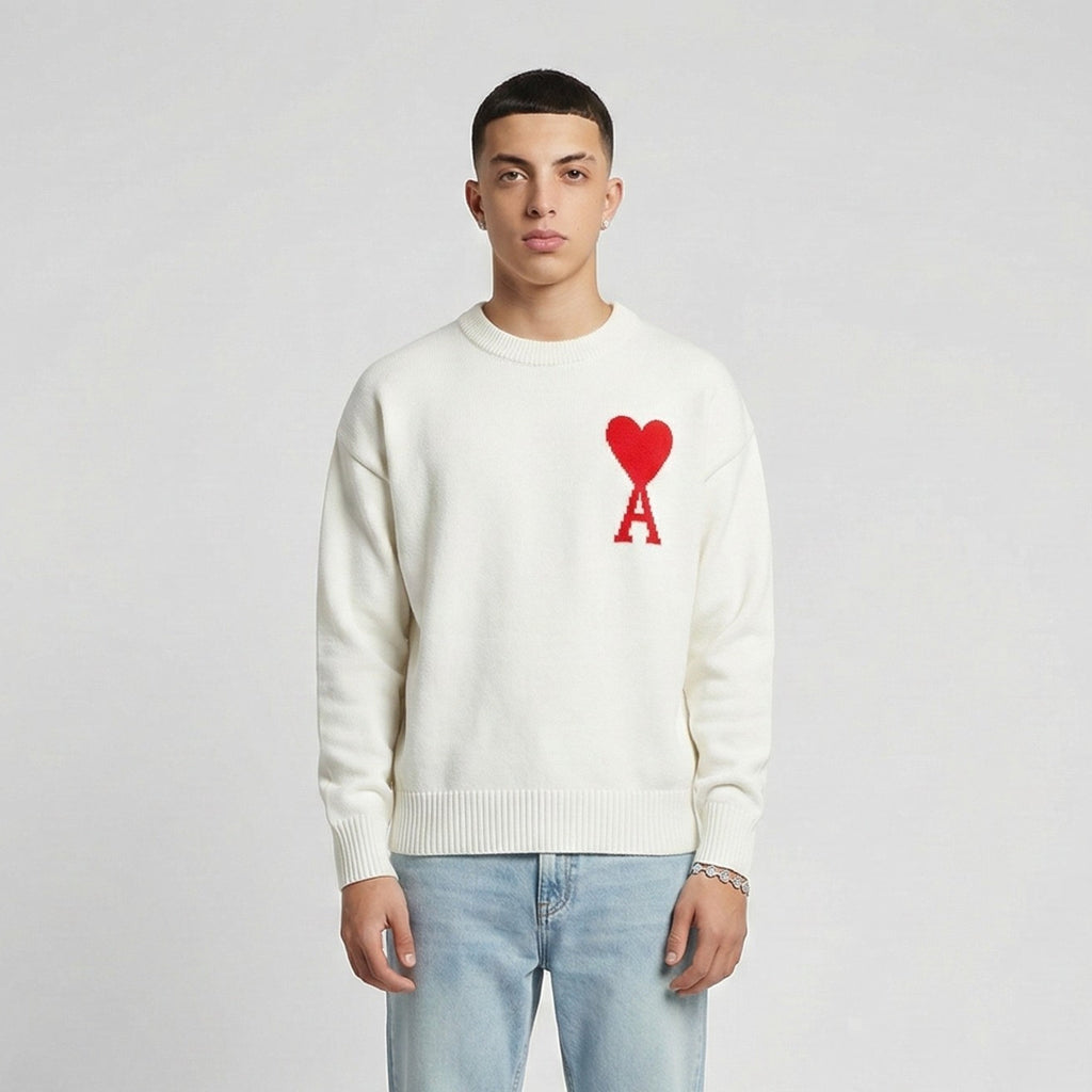 A - HEART SWEATER