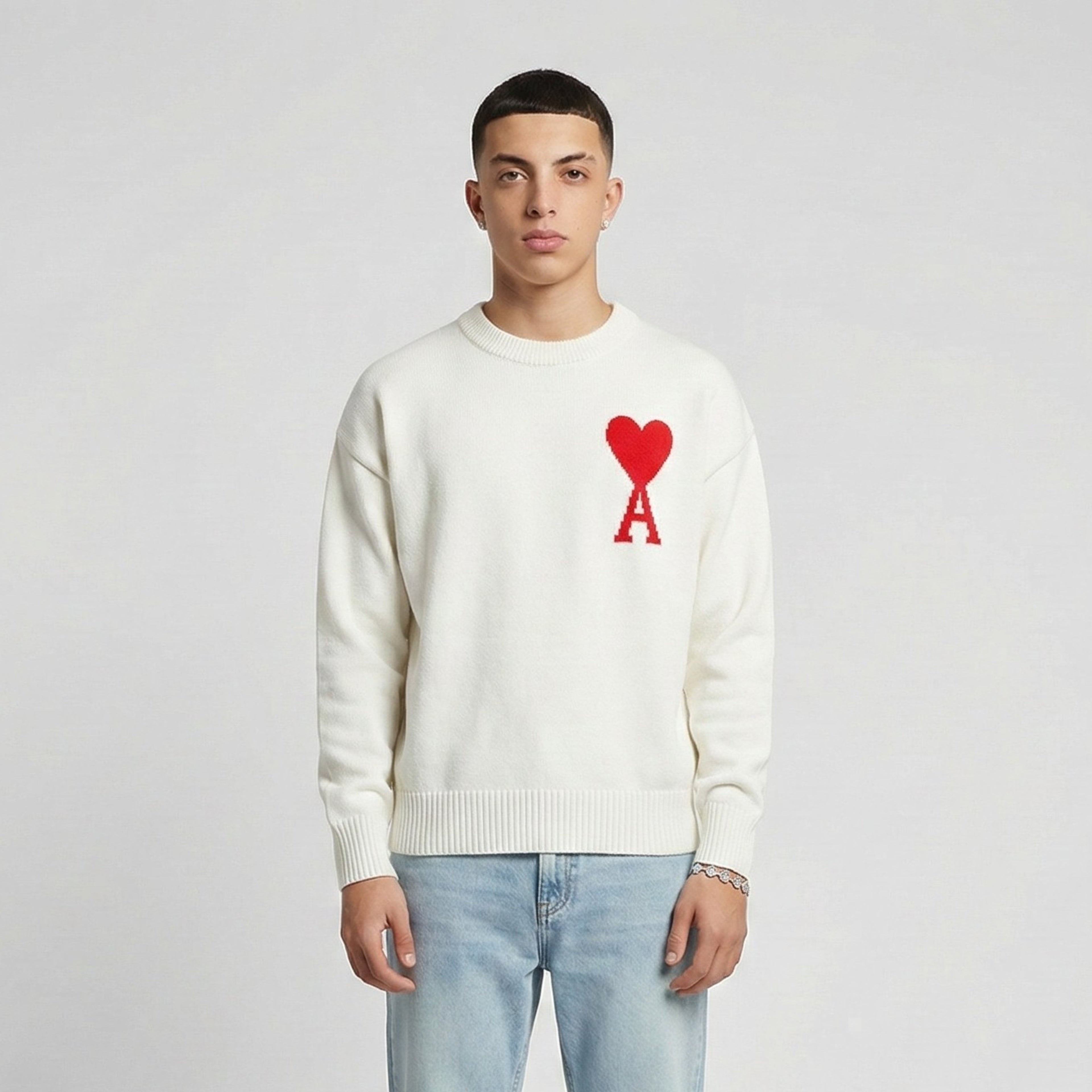 A - HEART SWEATER