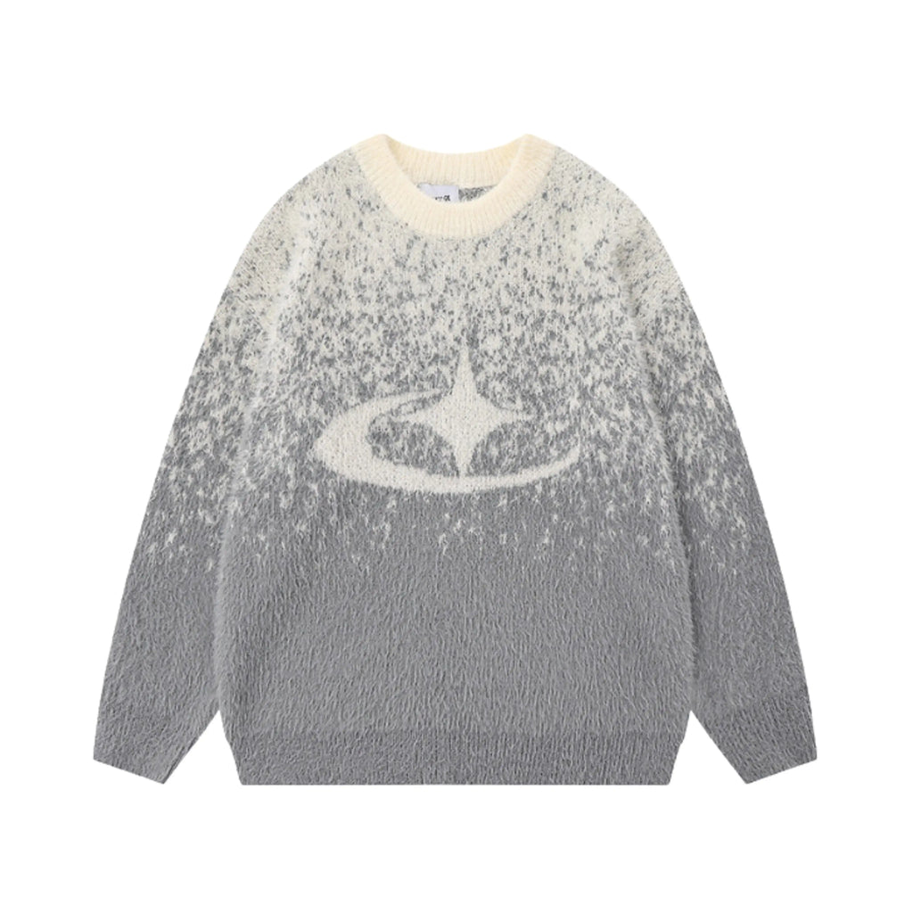 ASTRA – KNIT SWEATER - Grey - Off Culture