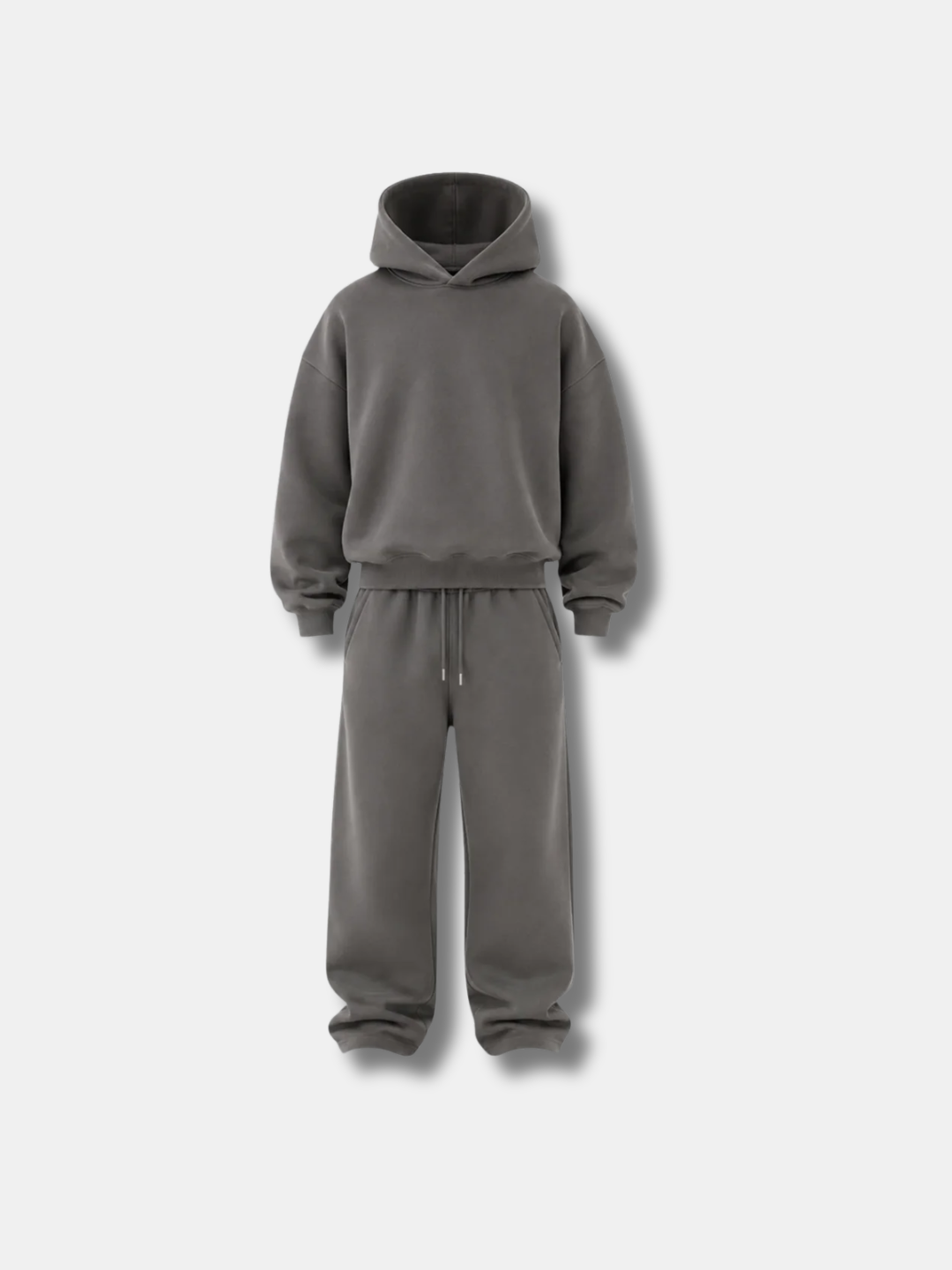 CLOUD — HOODIE & JOGGER SET — brown hoodie and jogger set