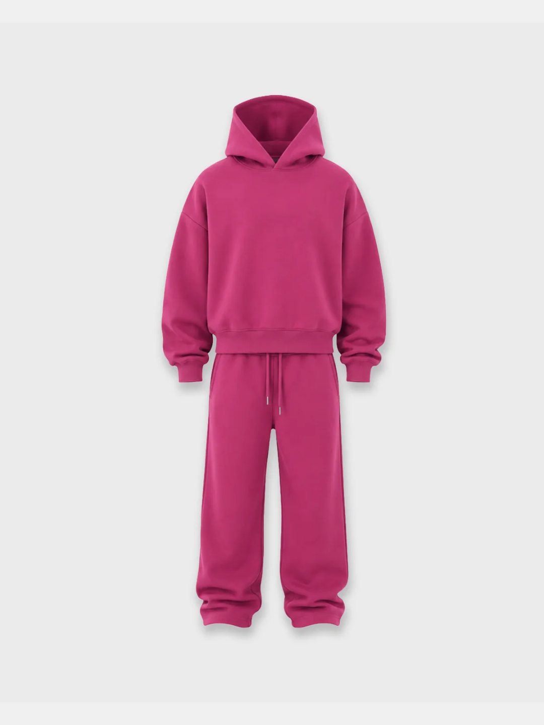 CLOUD — HOODIE & JOGGER SET — pink hoodie and jogger set