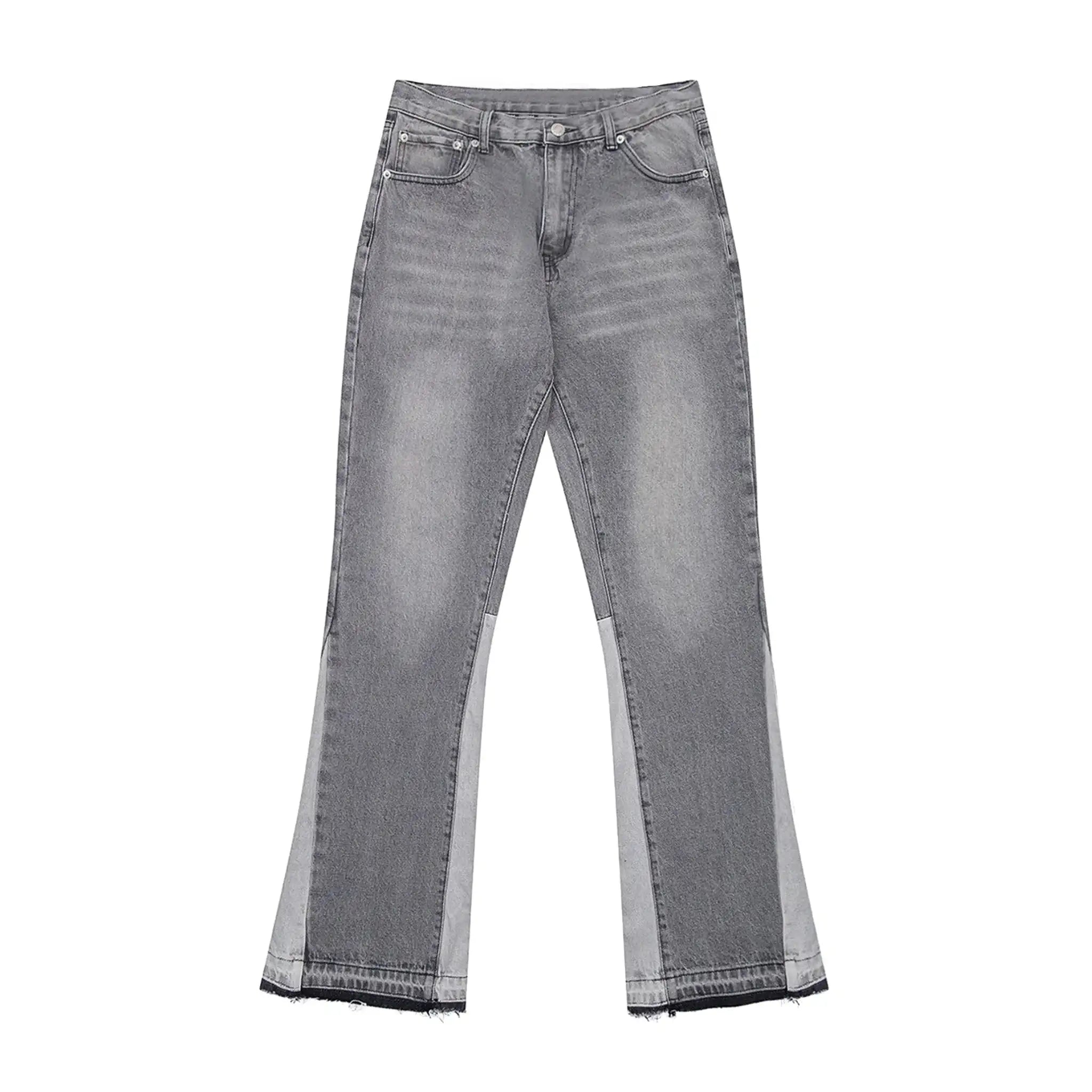 DEP – FLARED DENIM - Light Grey - Off Culture