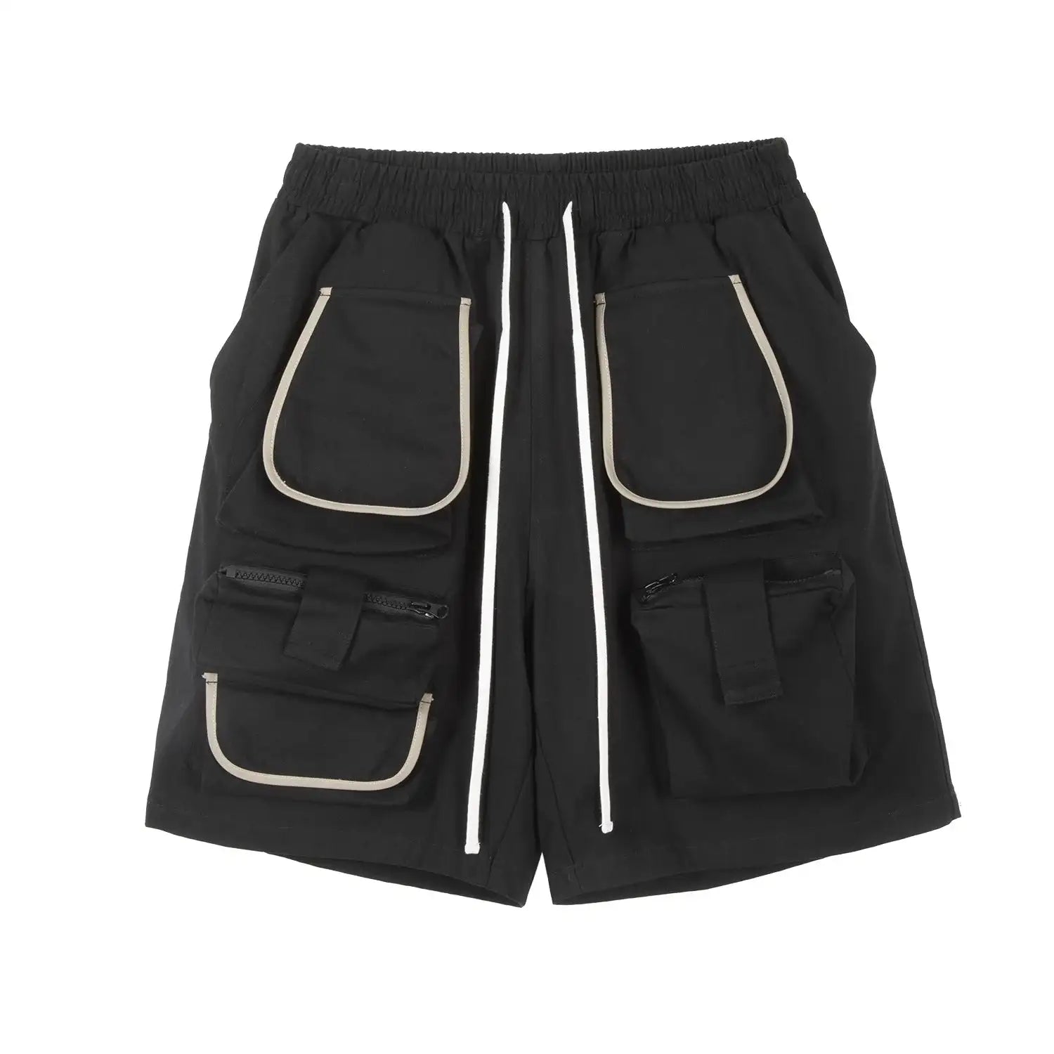 LUNIÉ - CARGO SHORTS - Black - Off Culture
