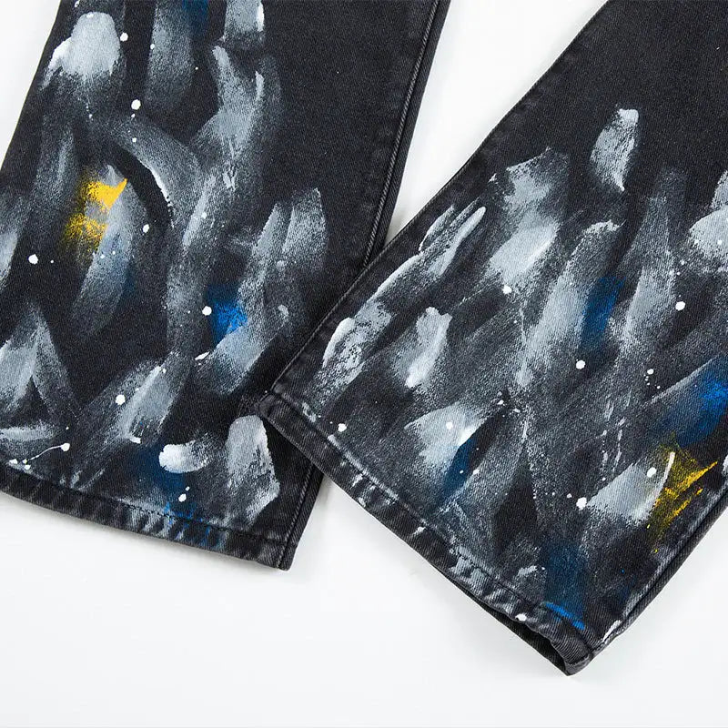 LEON - FLARED DENIM - Off Culture