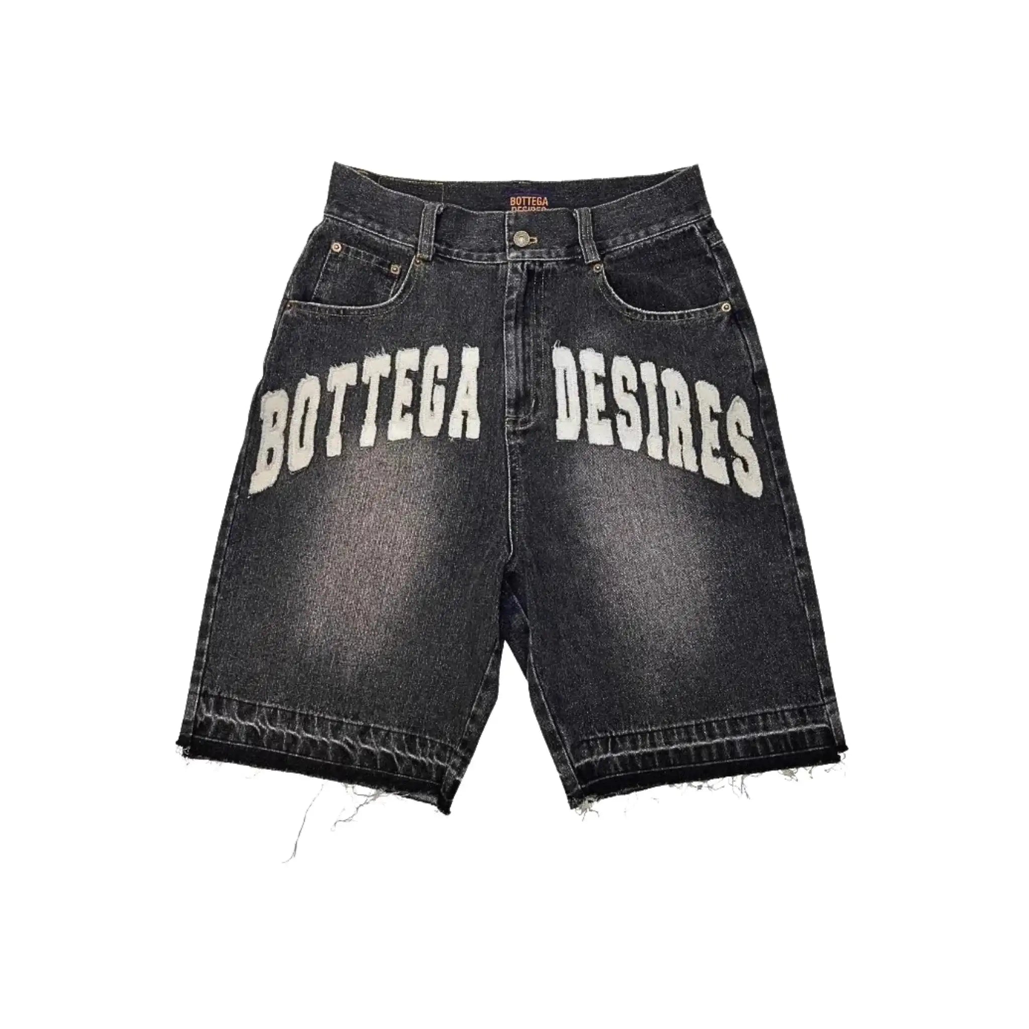 DESIRES – DENIM SHORTS - Black - Off Culture