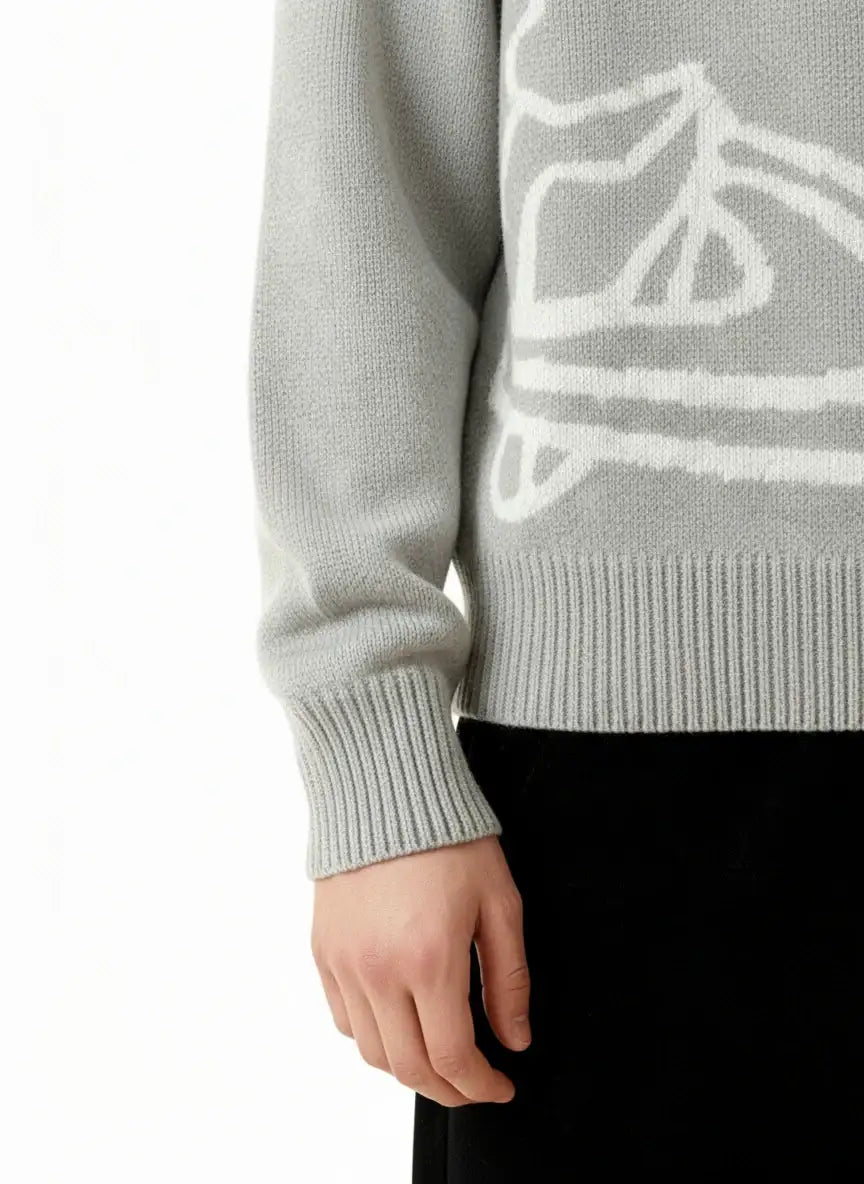 SATUNO – KNIT SWEATER - Off Culture
