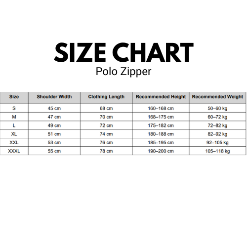 VERO — ZIP HOODIE — size chart for zip hoodie