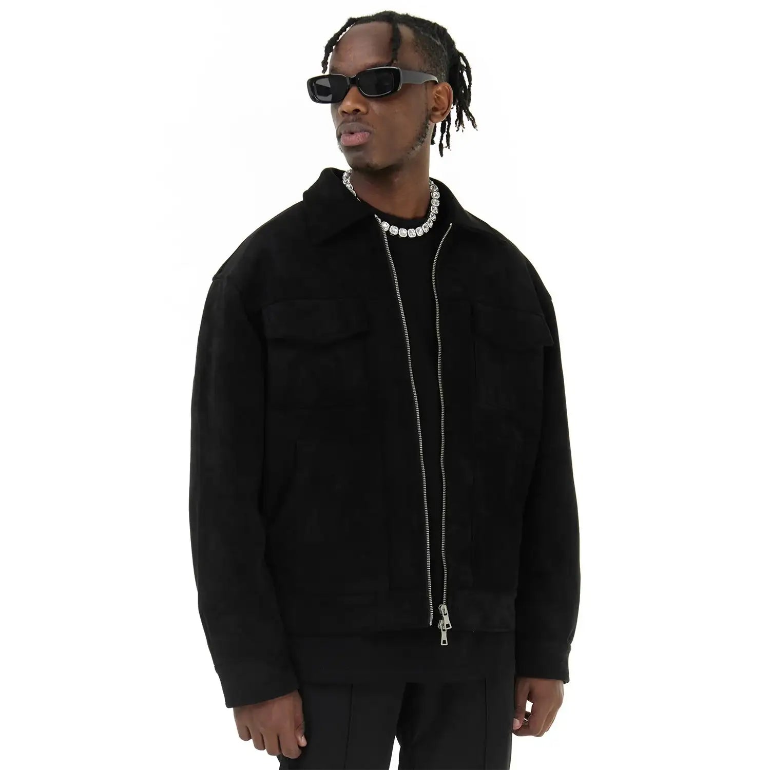 MUKHTAR - VELOUR JACKET - Off Culture