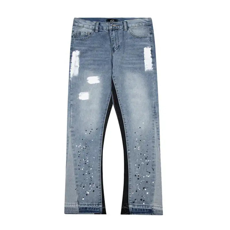 LYSARO - FLARED DENIM - Blue - Off Culture