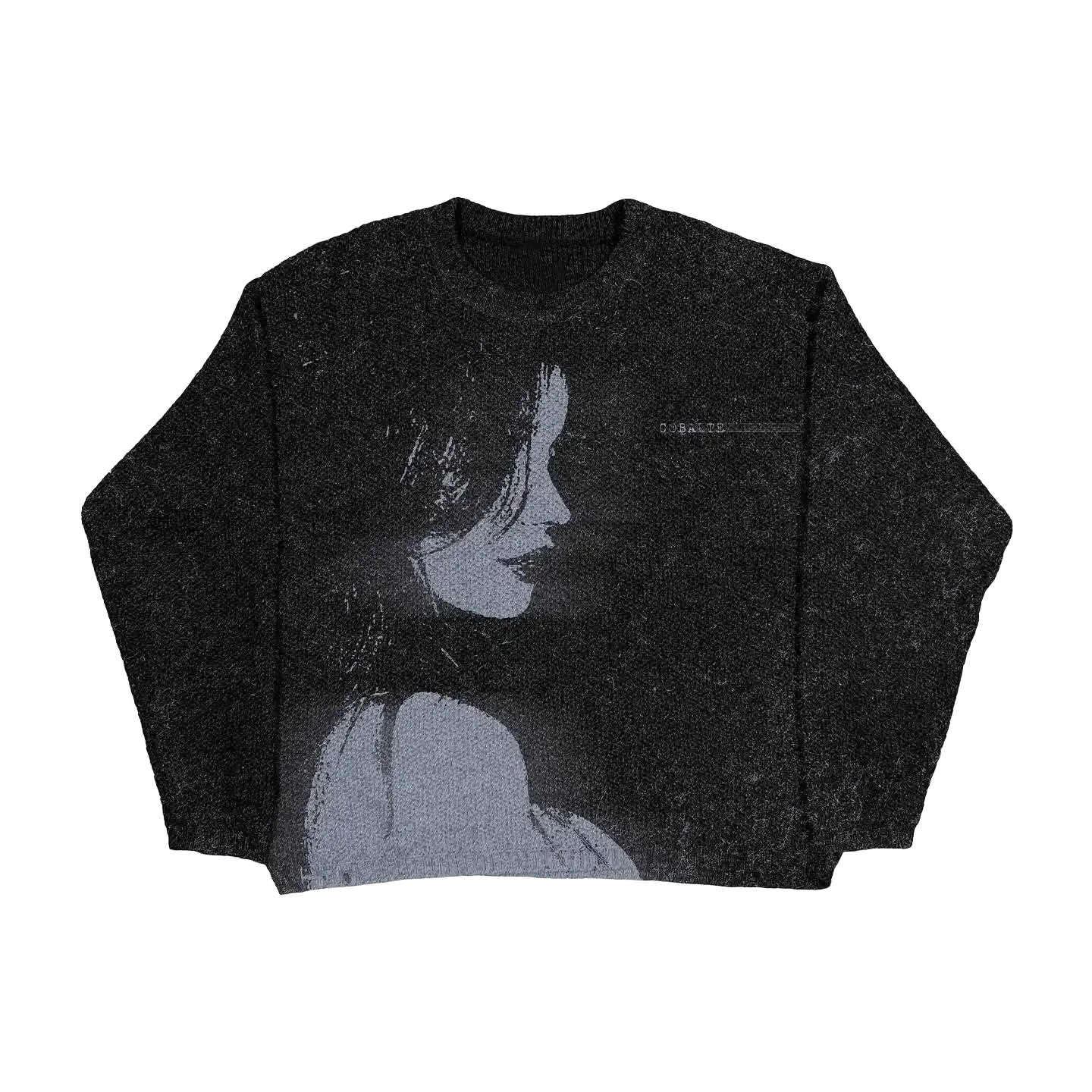 COBALTE - KNITTED SWEATER - Black - Off Culture
