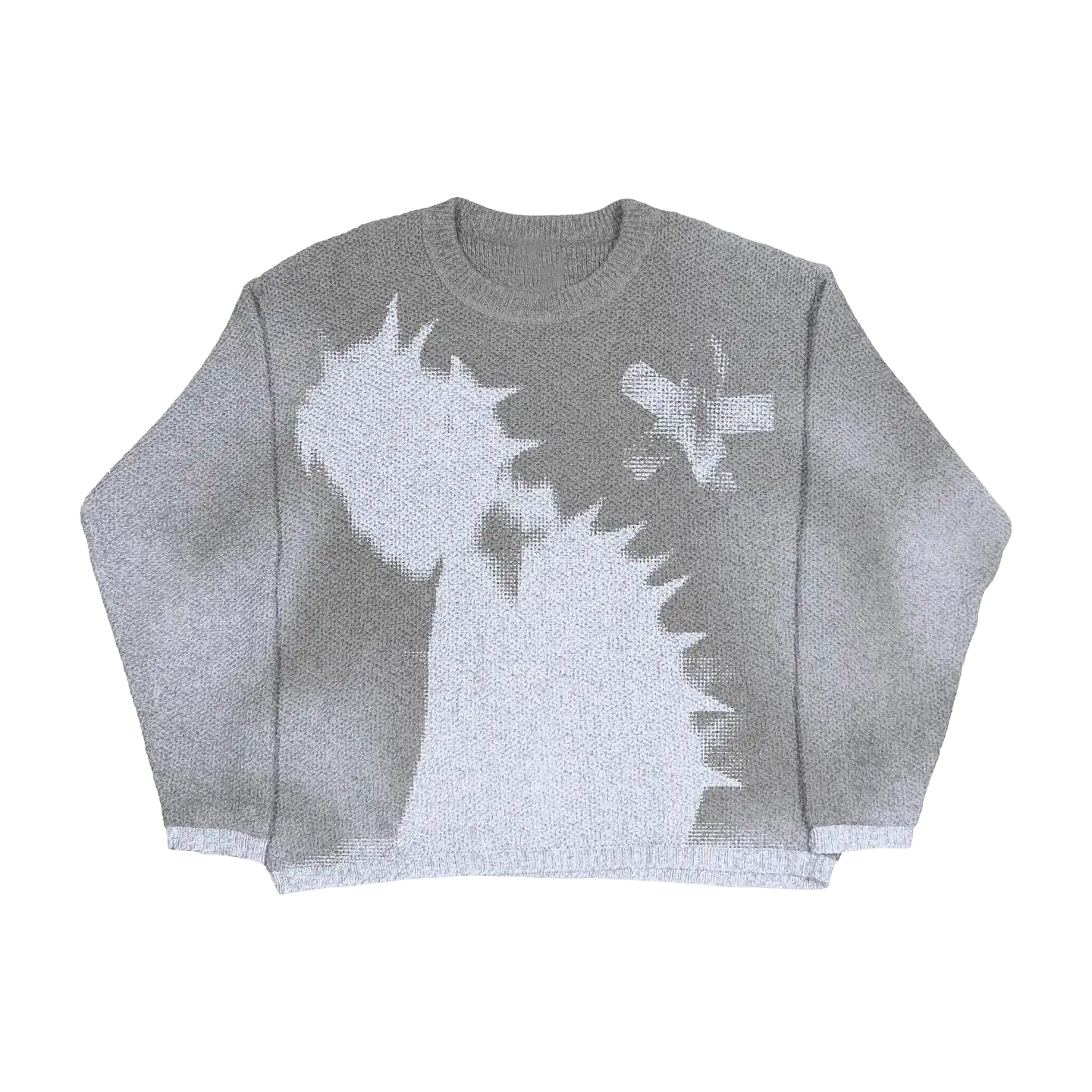 MASAMUNE - KNITTED SWEATER - Grey - Off Culture