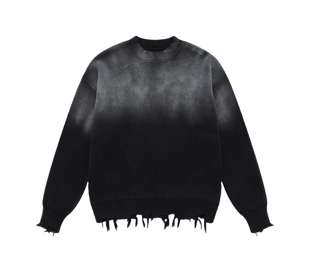 KEN - DISTRESSED SWEATER