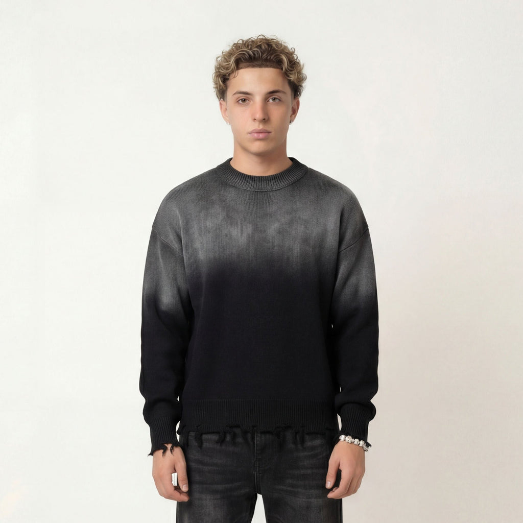KEN - DISTRESSED SWEATER