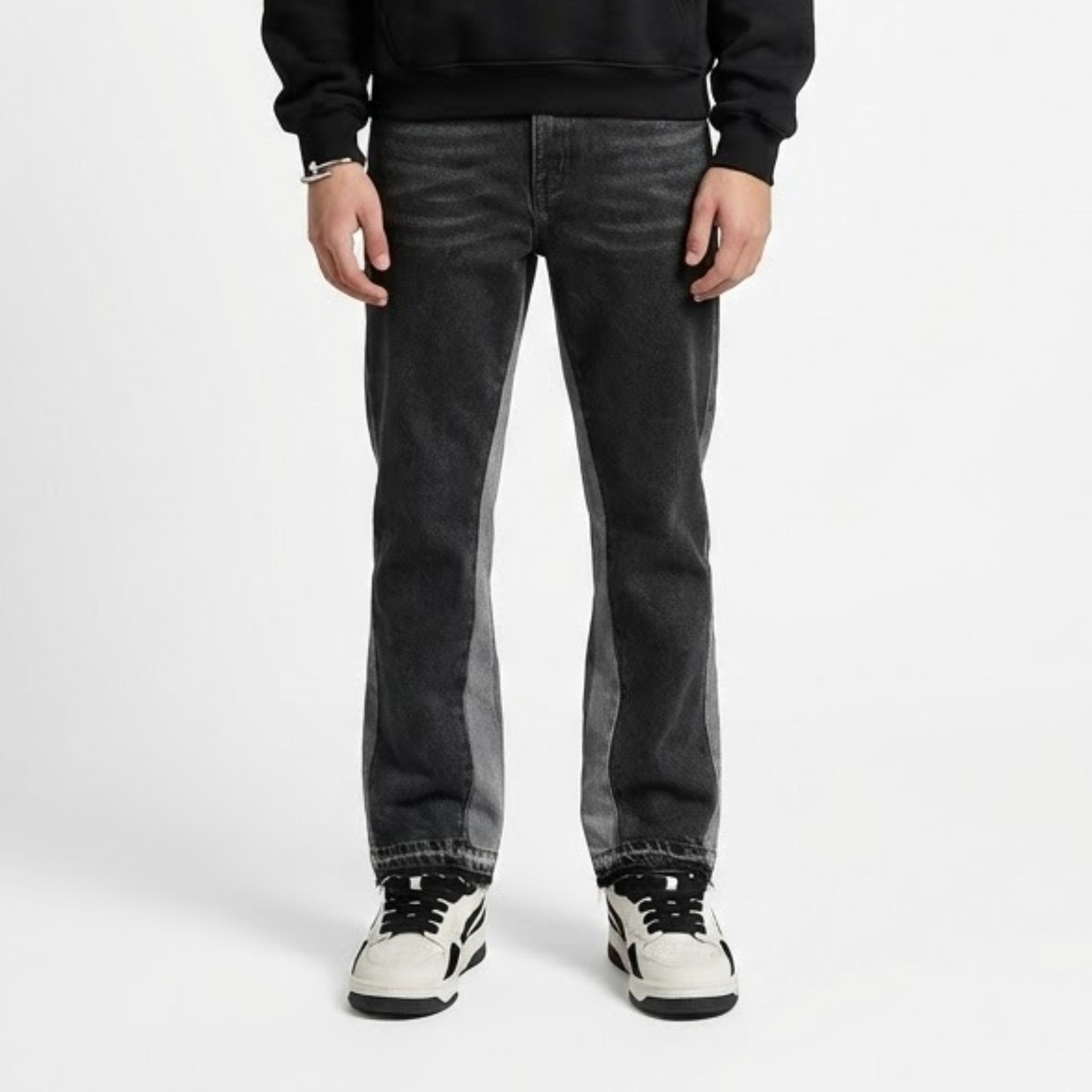 OSCURO - FLARED DENIM