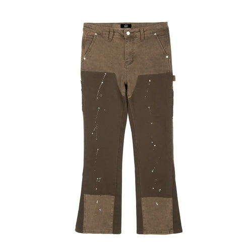 ALLESIO - FLARED CARPENTER - Brown - Off Culture